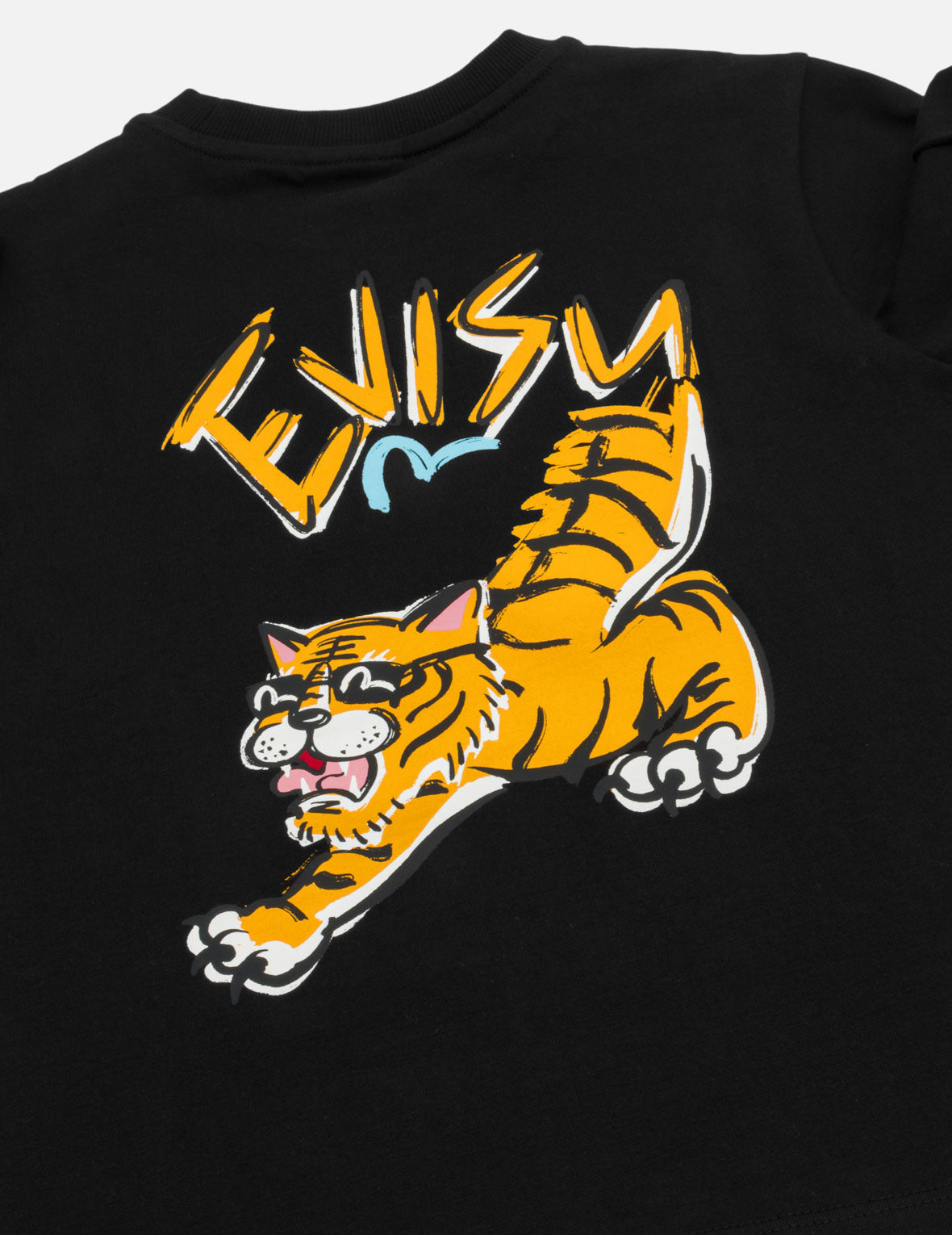 EVISU Tiger Long-Sleeve T-Shirt