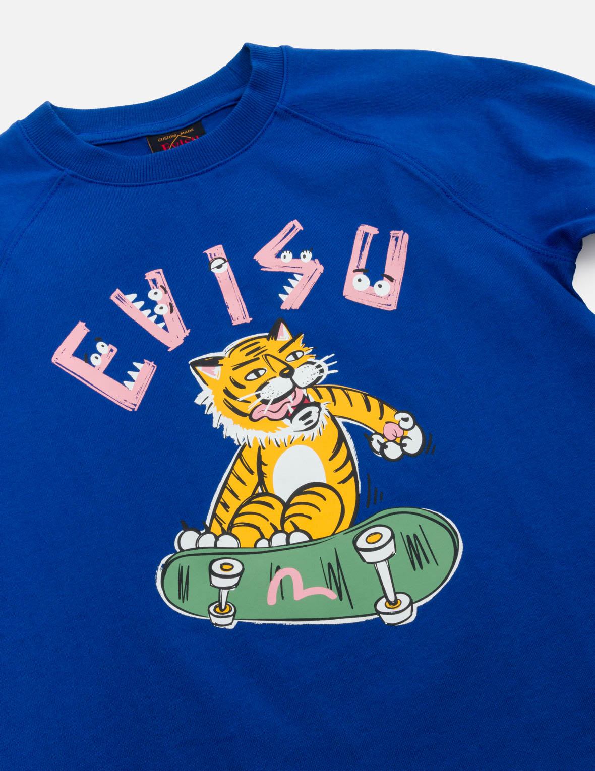 Tiger Skateboard Long-Sleeve T-Shirt