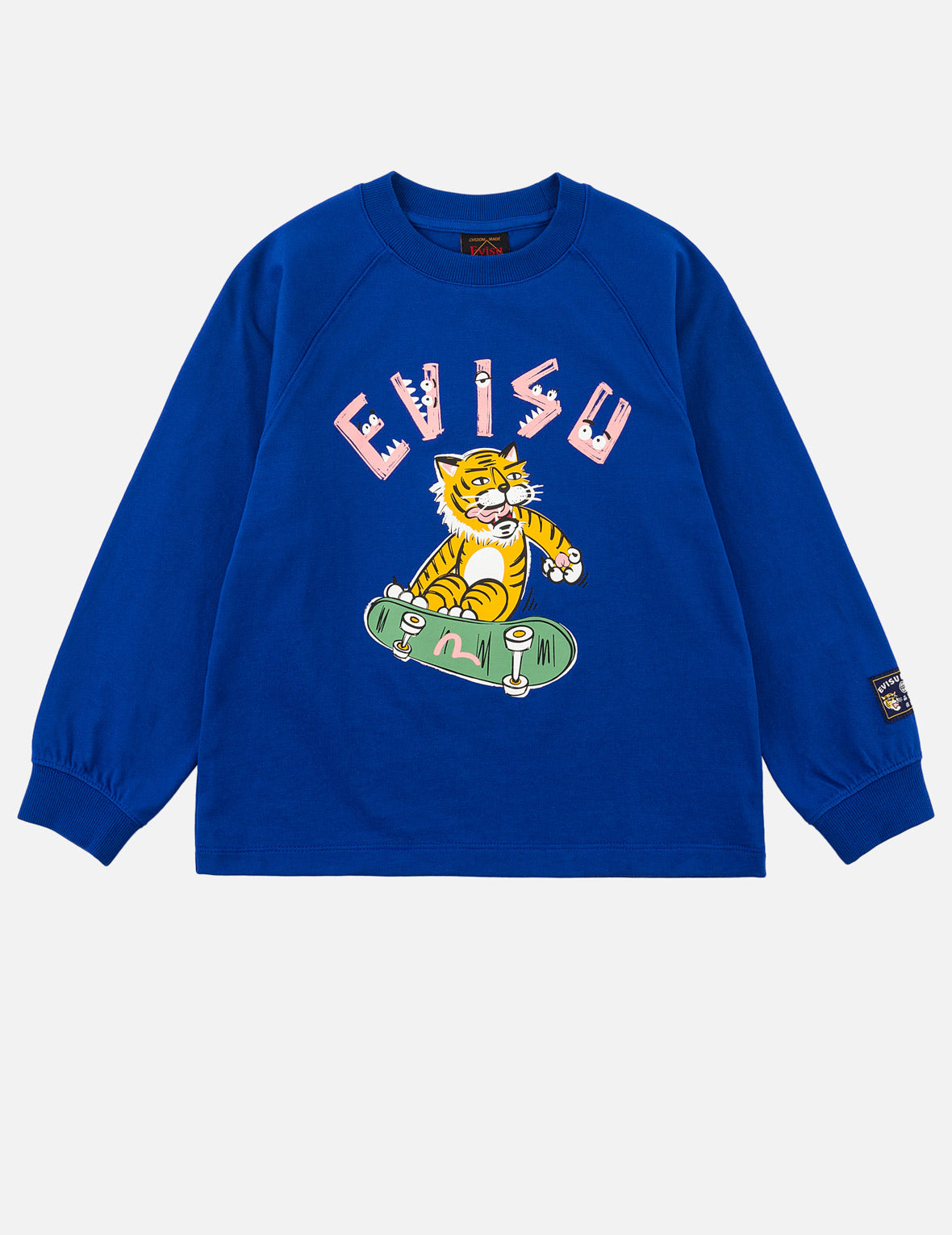 Tiger Skateboard Long-Sleeve T-Shirt