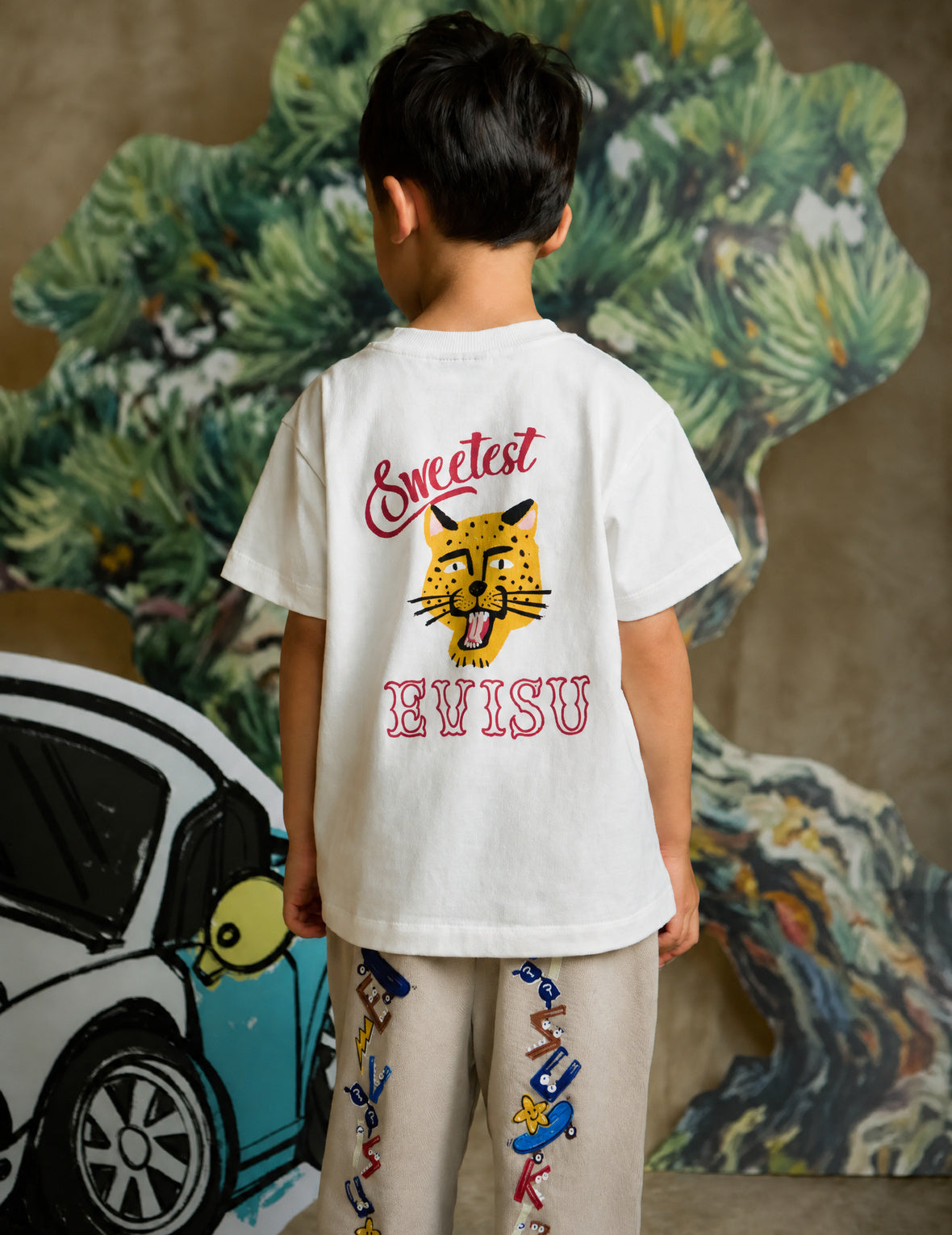 張口虎頭 Sweetest EVISU T 恤