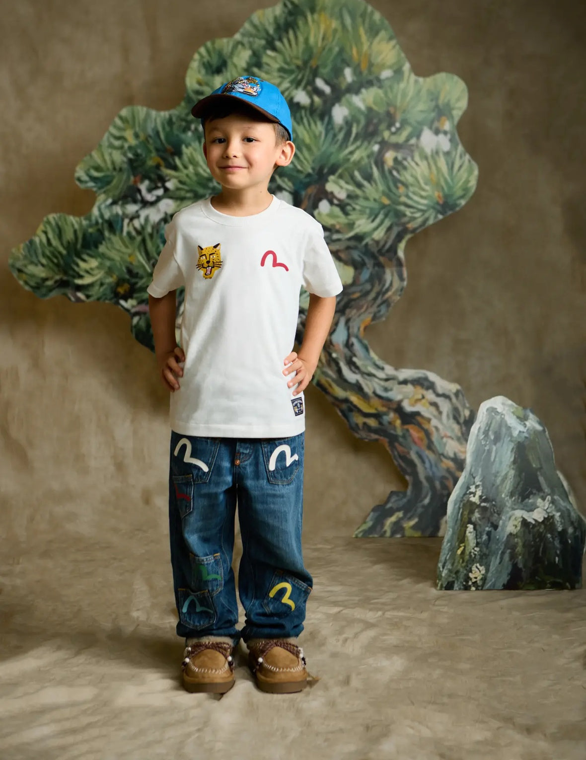 張口虎頭 Sweetest EVISU T 恤