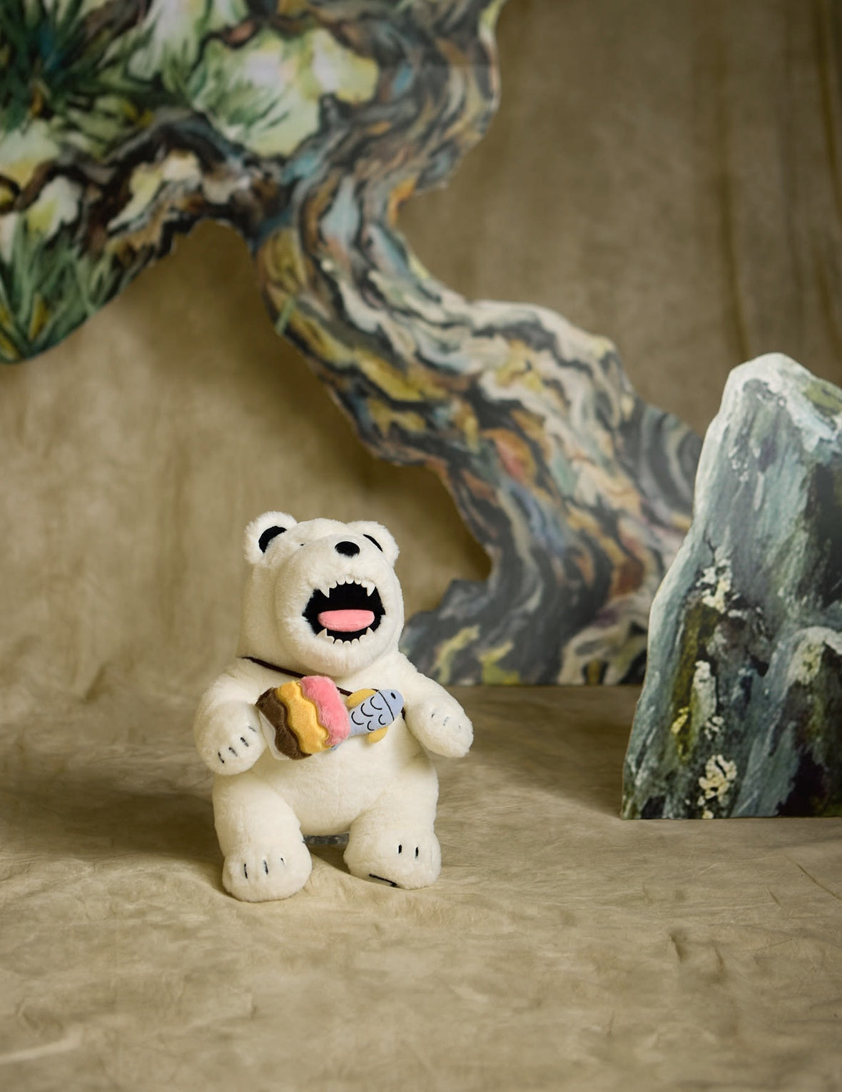 Polar Bear Plush Doll