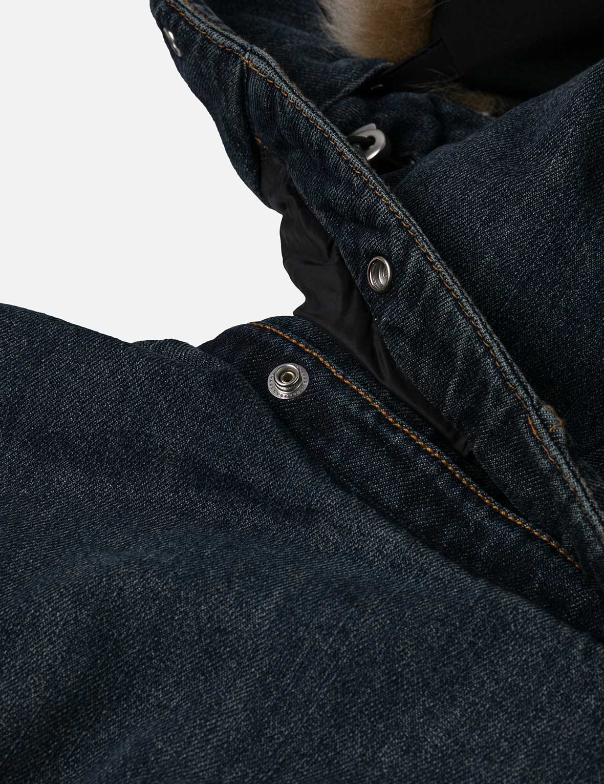 EVISU X MOOSE KNUCKLES 浮世繪牛仔飛行員羽絨