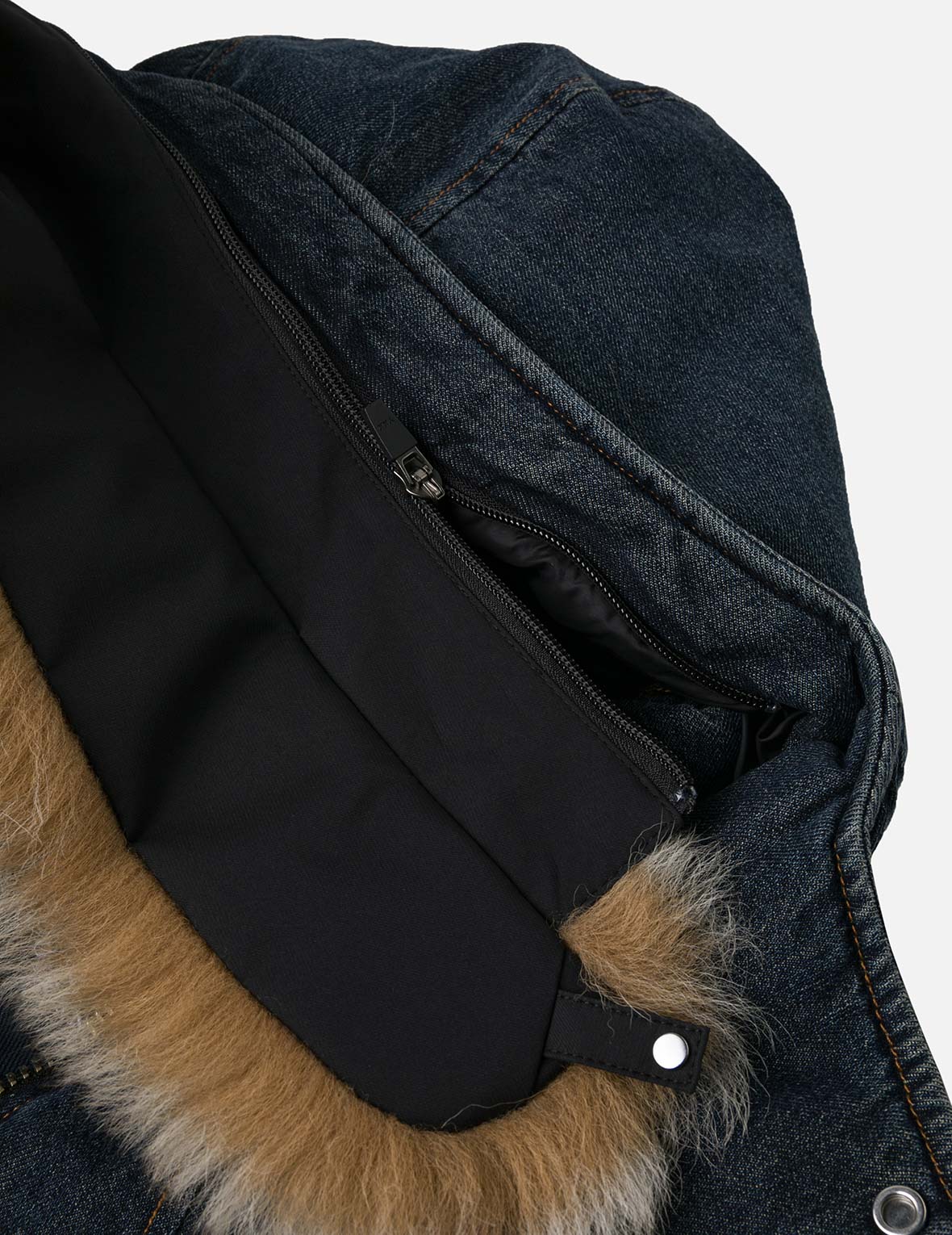 EVISU X MOOSE KNUCKLES 浮世繪牛仔飛行員羽絨