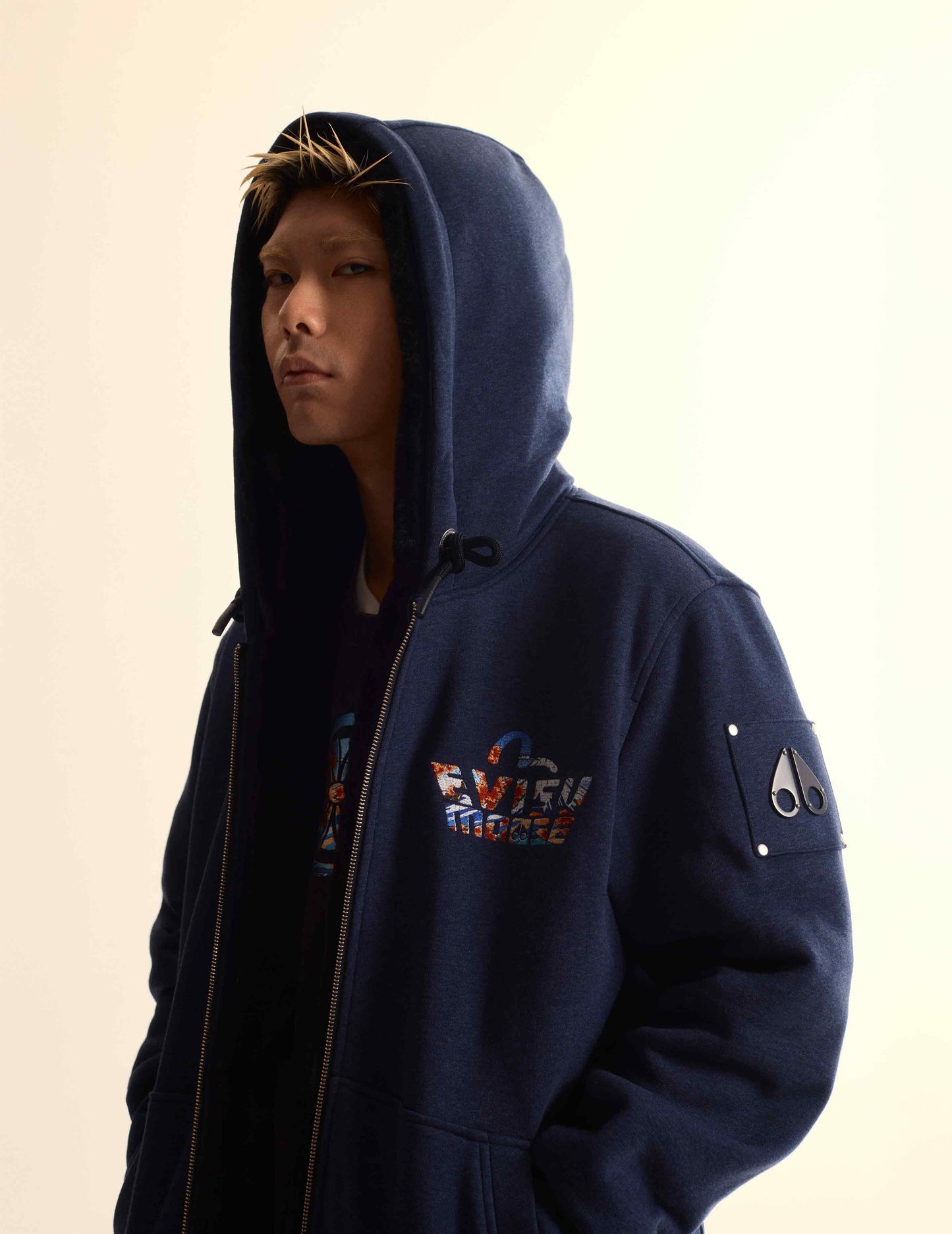 EVISU X MOOSE KNUCKLES 浮世繪外套