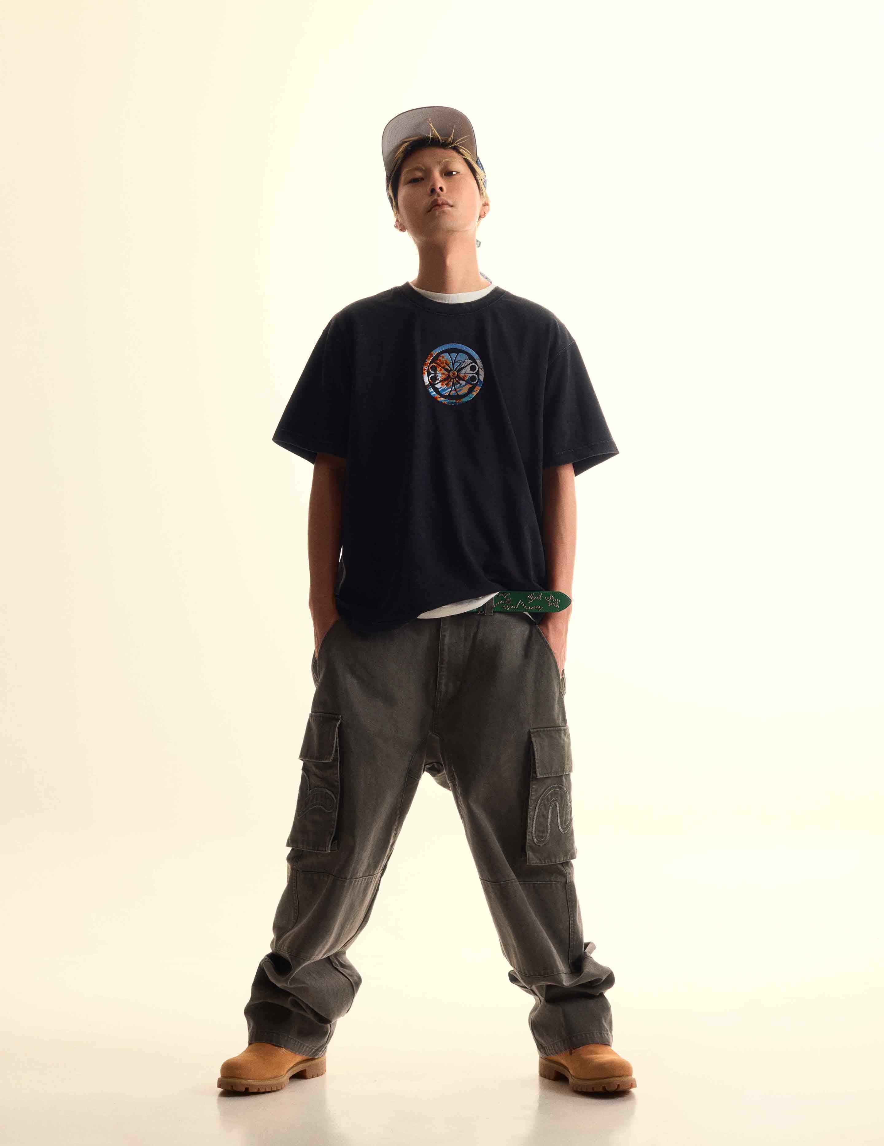 EVISU X MOOSE KNUCKLES 浮世繪T恤