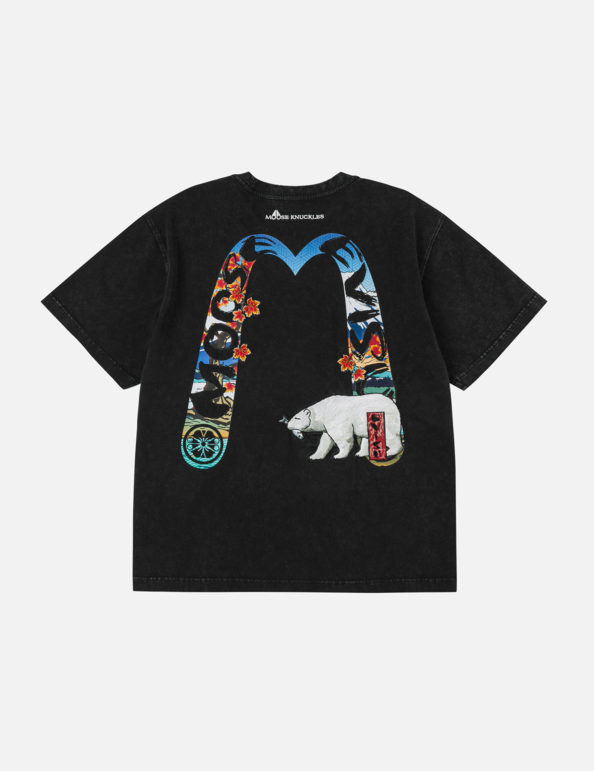 EVISU X MOOSE KNUCKLES 浮世繪T恤