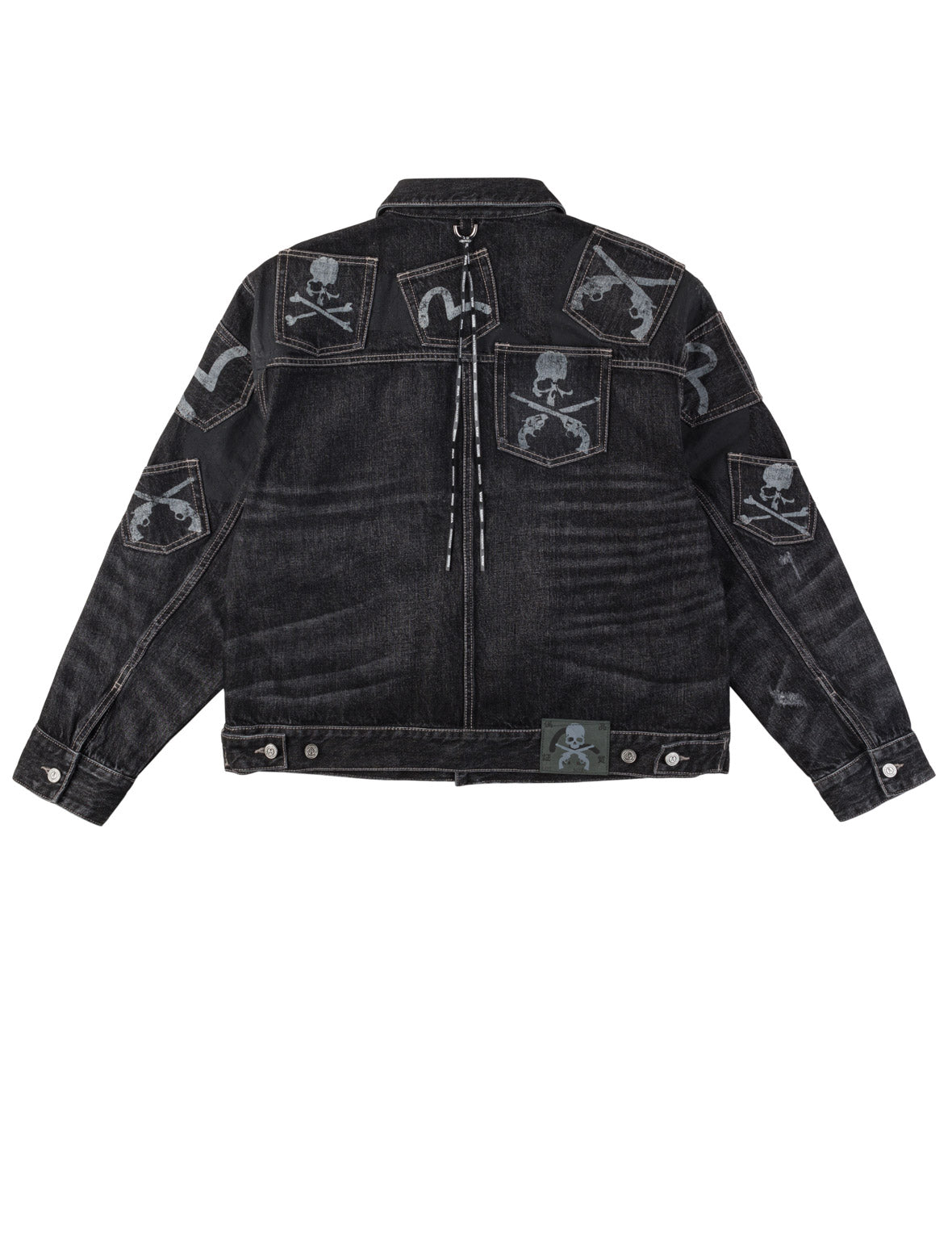 EVISU x mastermind JAPAN x roarguns 水洗多口袋Type II牛仔夾克