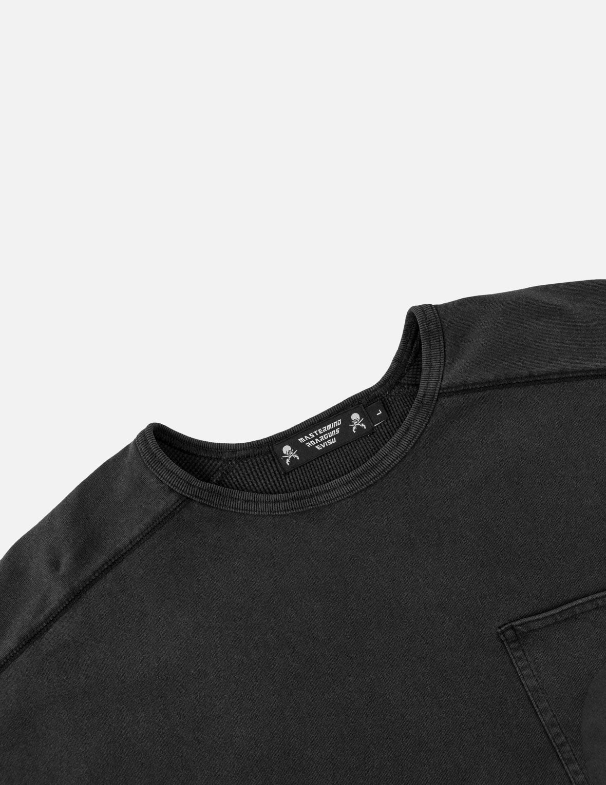 EVISU x mastermind JAPAN x roarguns 破損雙層長袖T恤