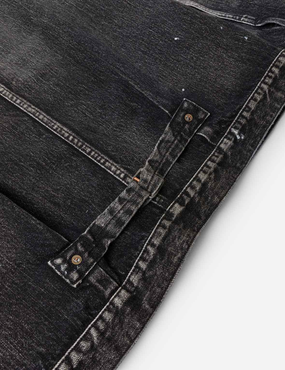 海鷗印花常規版型牛仔卡車司機外套