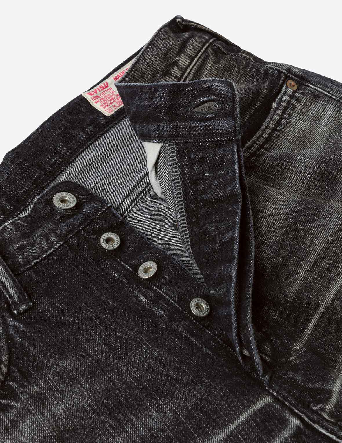 洗水海鷗印花常規版型牛仔褲