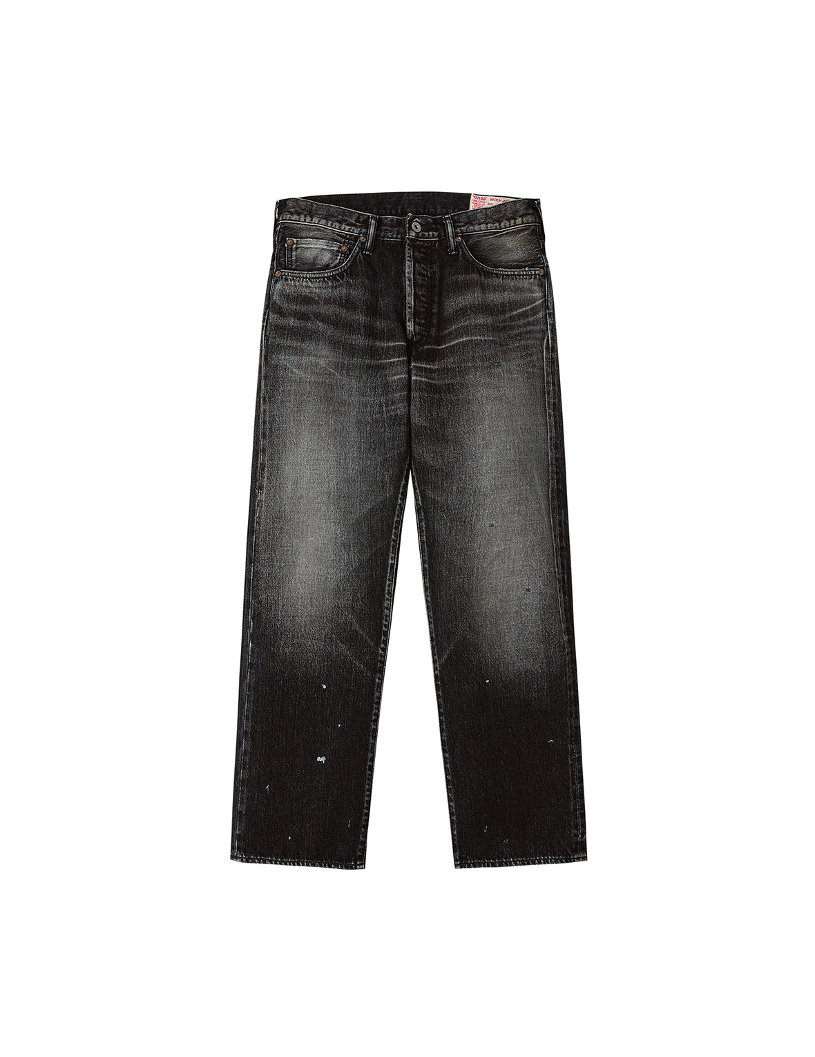 洗水海鷗印花常規版型牛仔褲