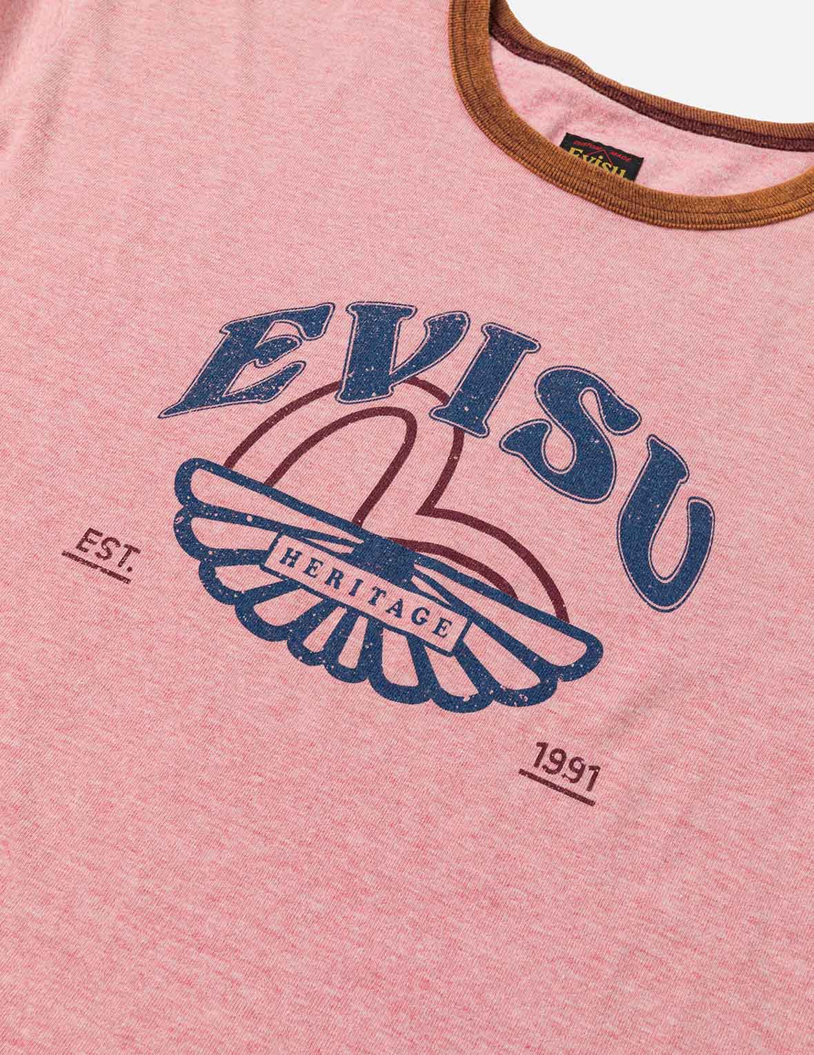 洗水海鷗及商標印花常規版型T恤