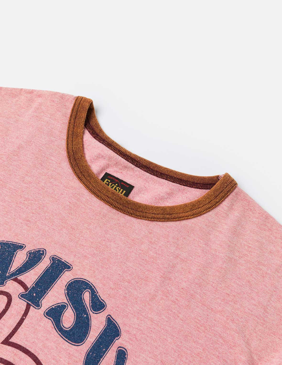 洗水海鷗及商標印花常規版型T恤