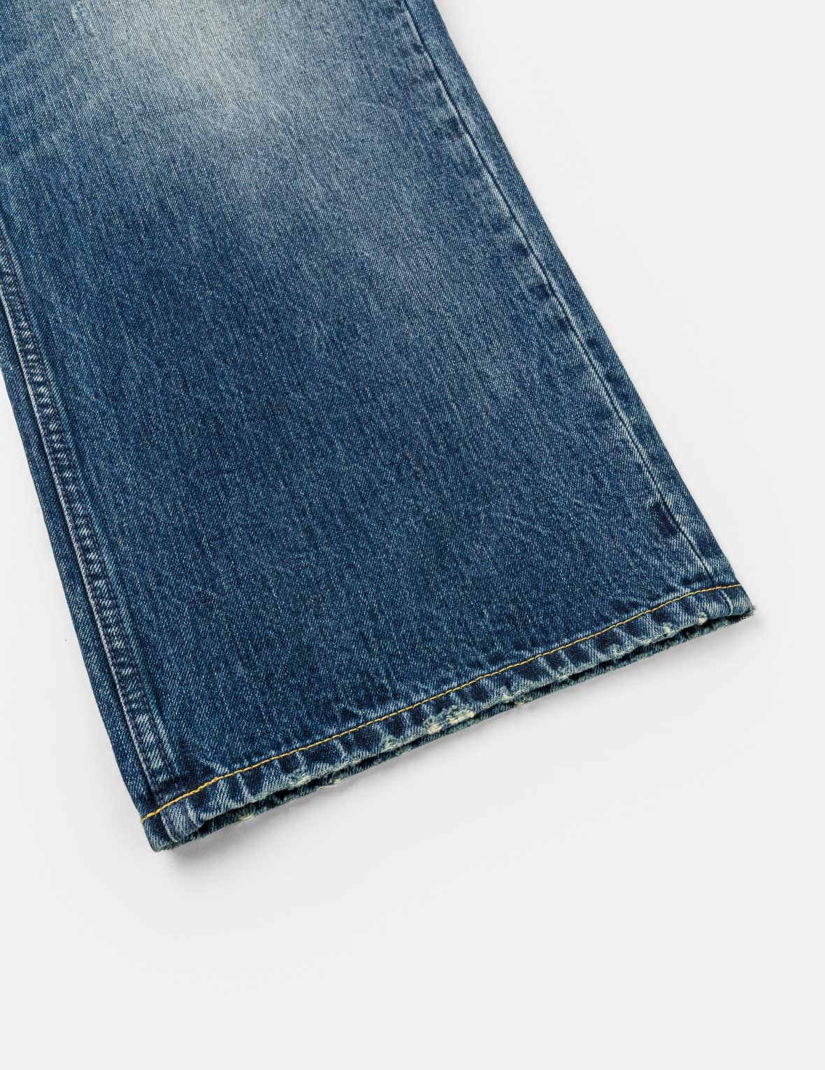 Heavy Washed and Distressed Jeans