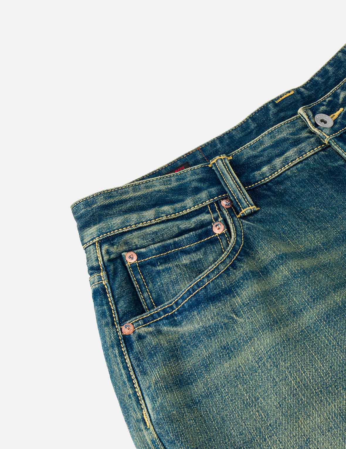 Washed Bondage Jeans