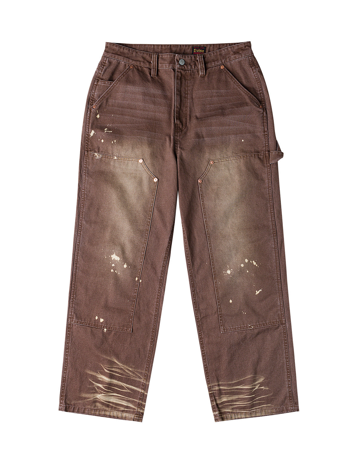 Heavy Washed And Distressed Daicock Jeans