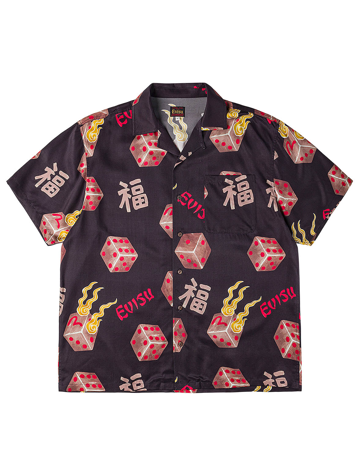 Allover Printed Camp Shirt