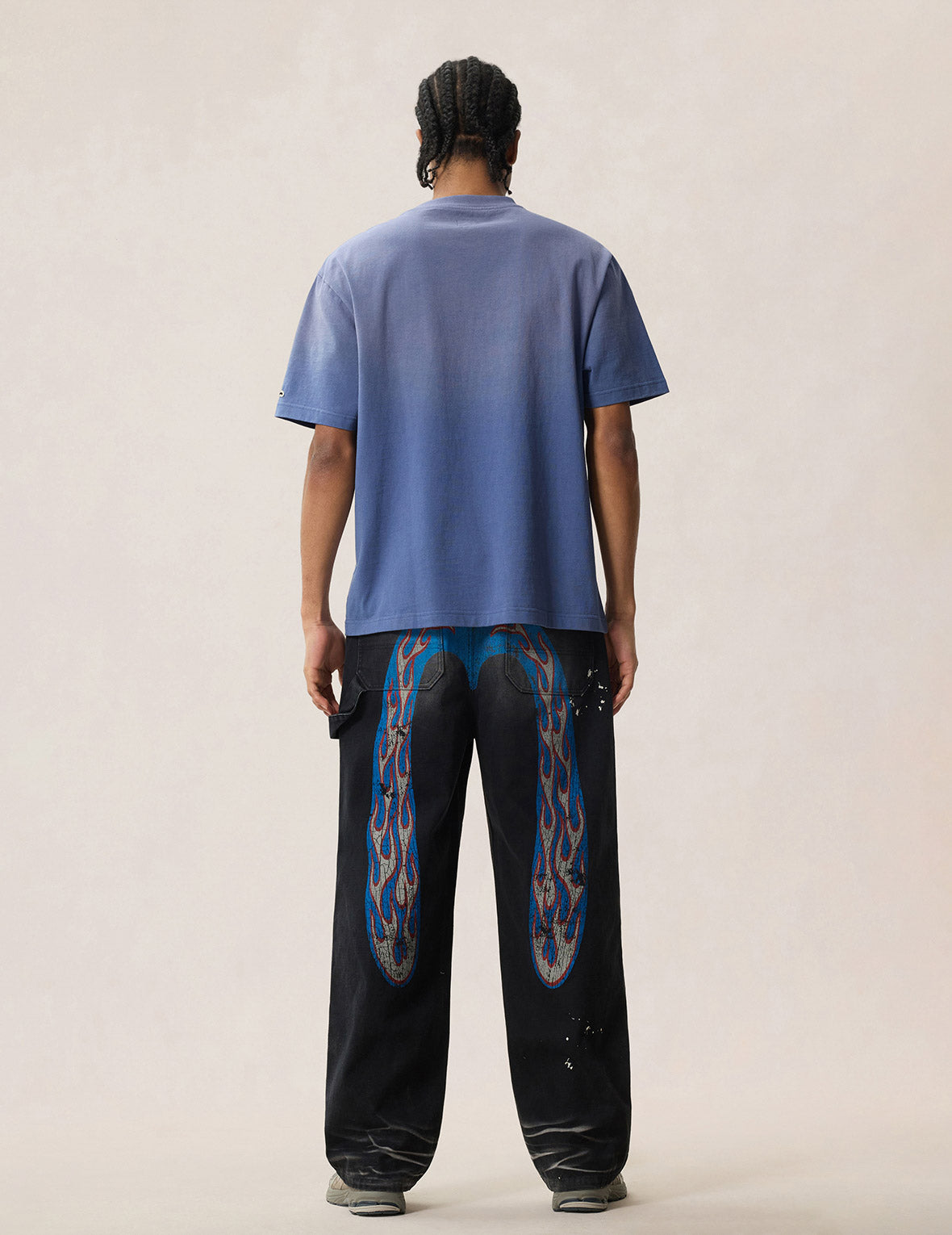 Washed Multi-process Miner Badge T-shirt