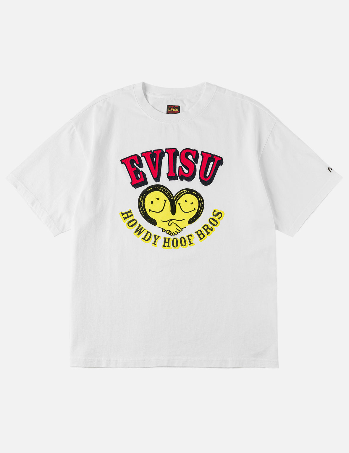 微笑玩偶愛心海鷗馬蹄鐵刺繡
T恤