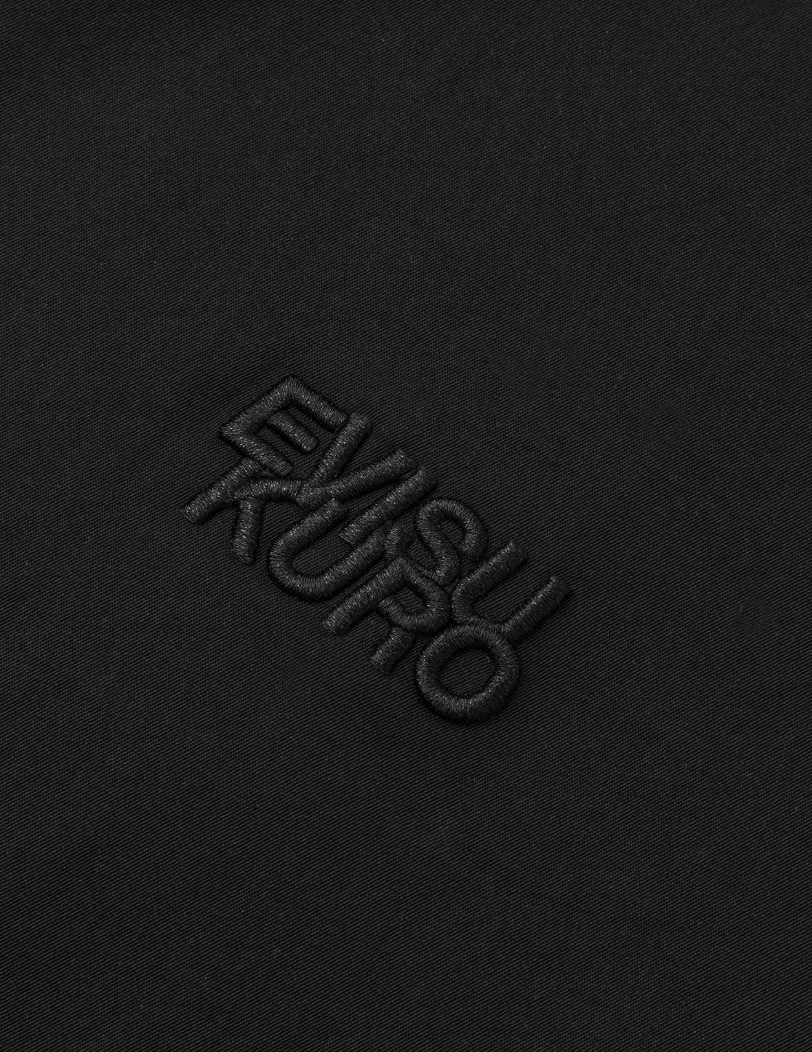 海鷗與商標刺繡常規版型運動褲