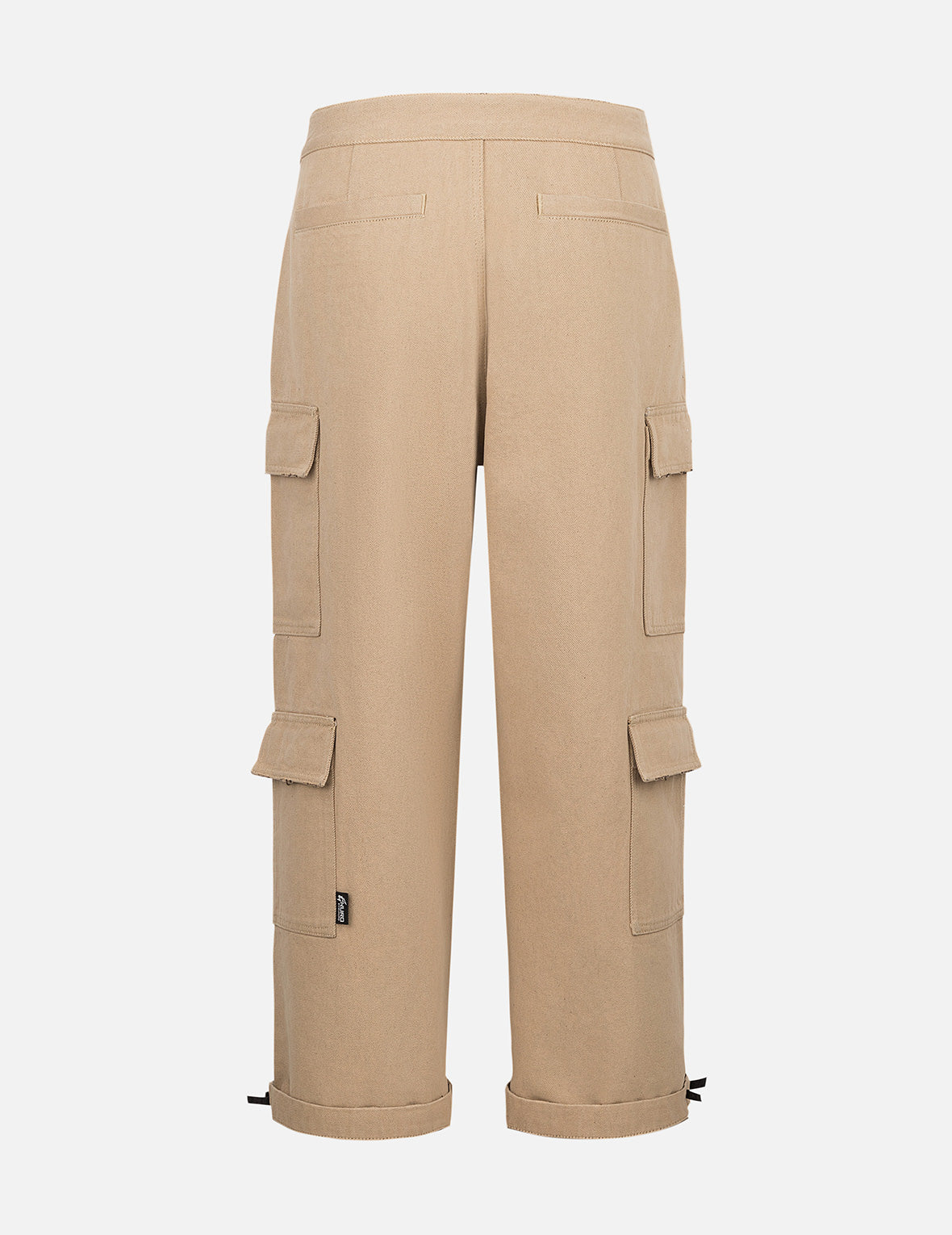 Two Tone Distressed Oversized Cargo Pants