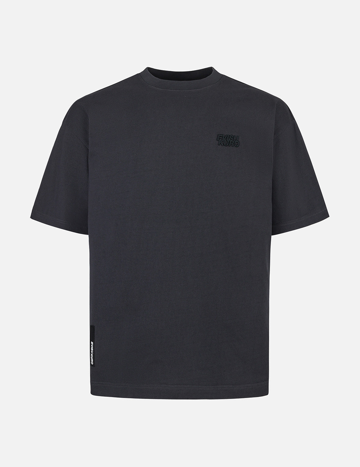 多重標籤口袋超寬版T卹