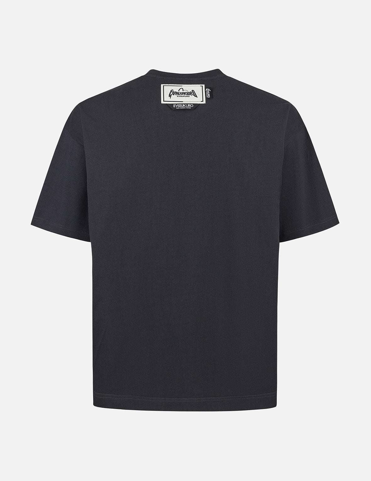 多重標籤口袋超寬版T卹