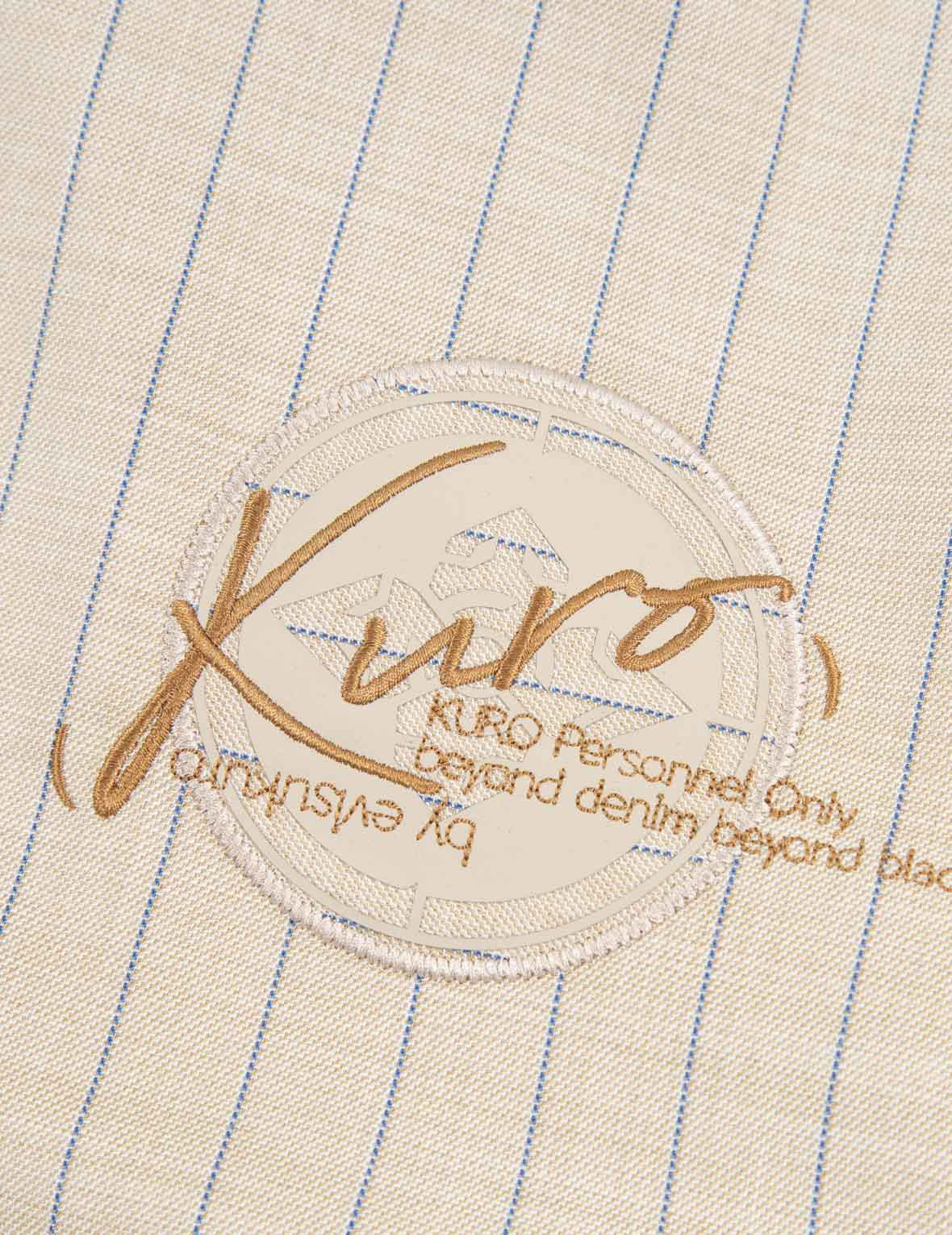 條紋束腰連身褲