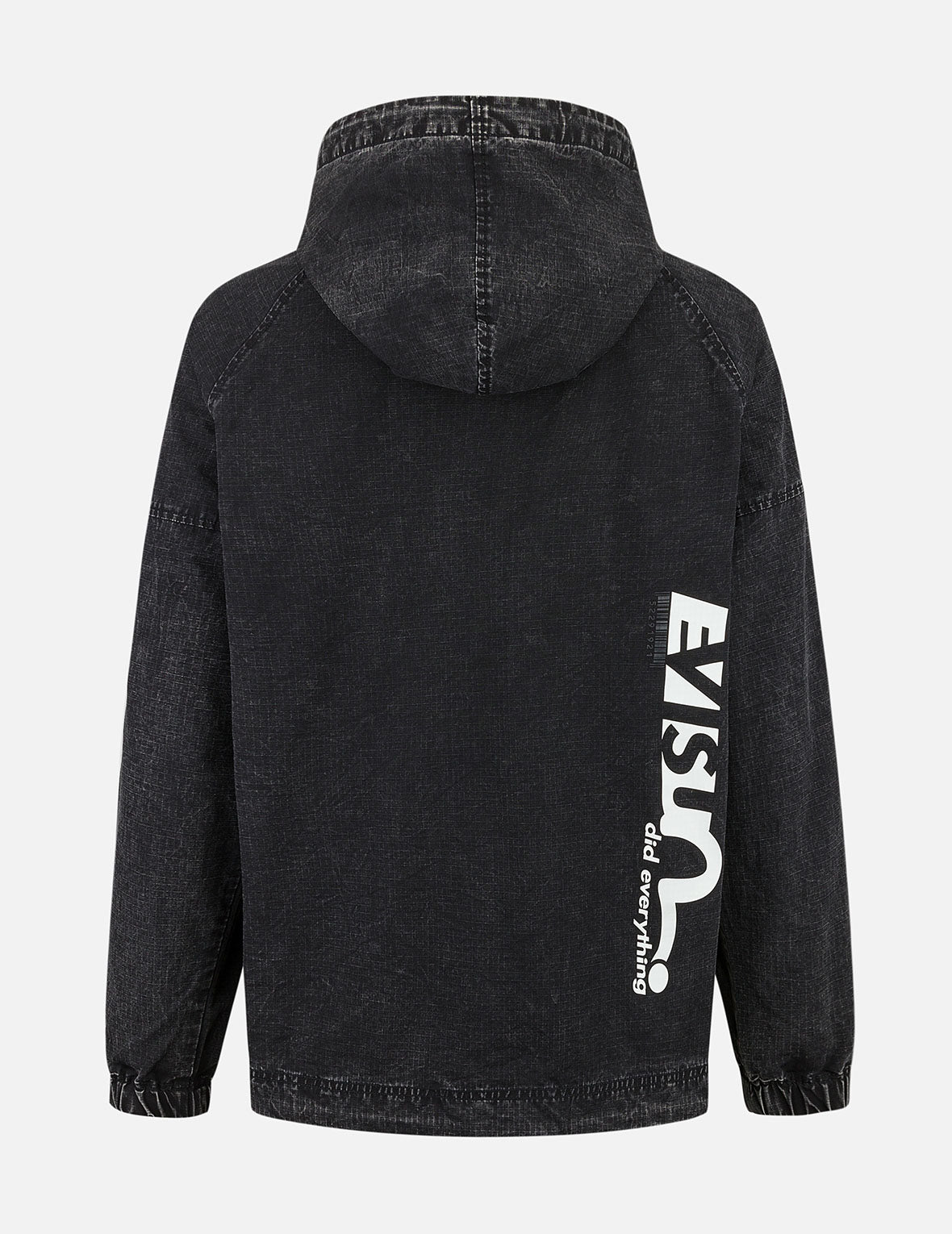 Graffiti Logo Relax Fit Half-Zip Hood Jacket