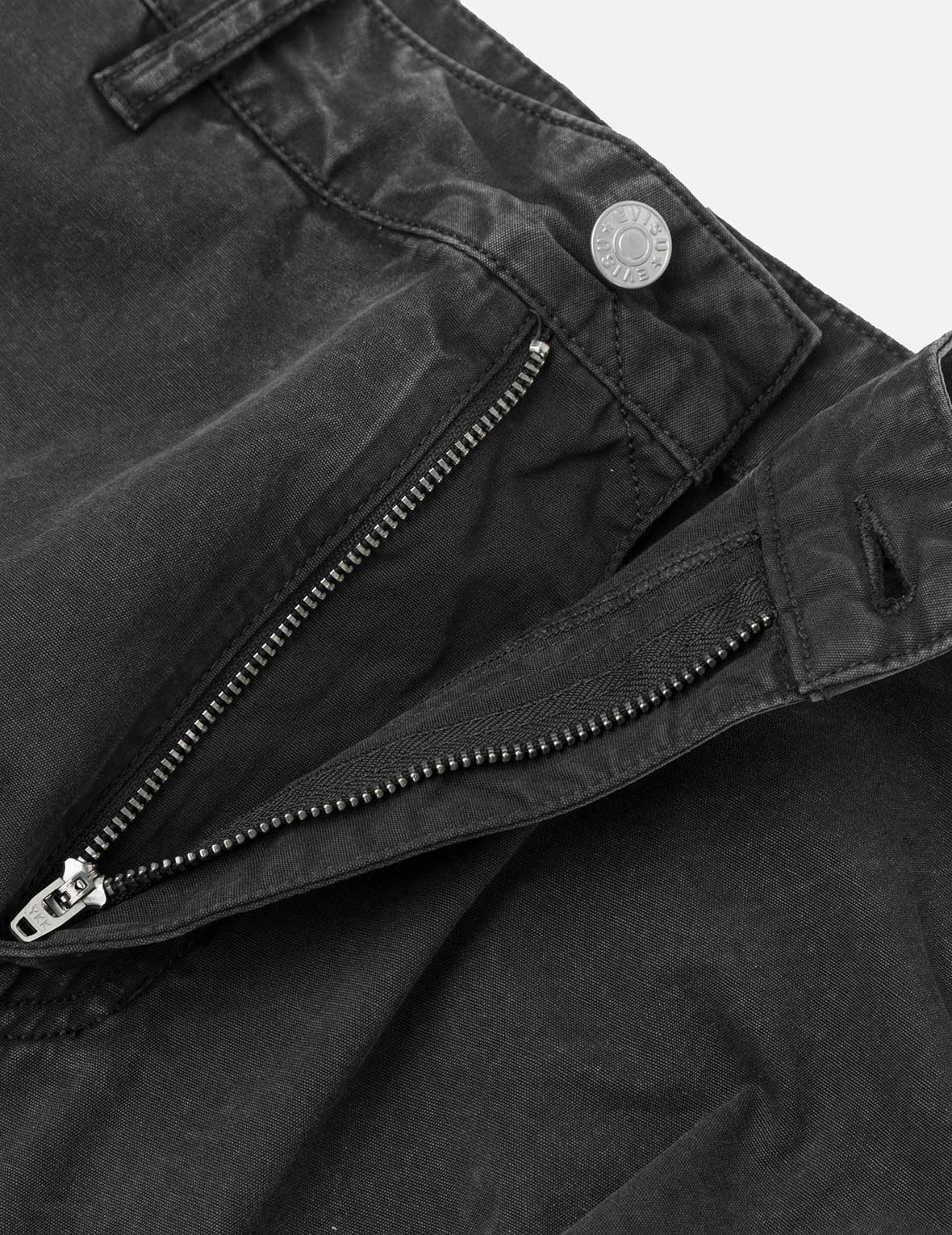 Totem Seagull Embroidery Straight Fit Cargo Pants