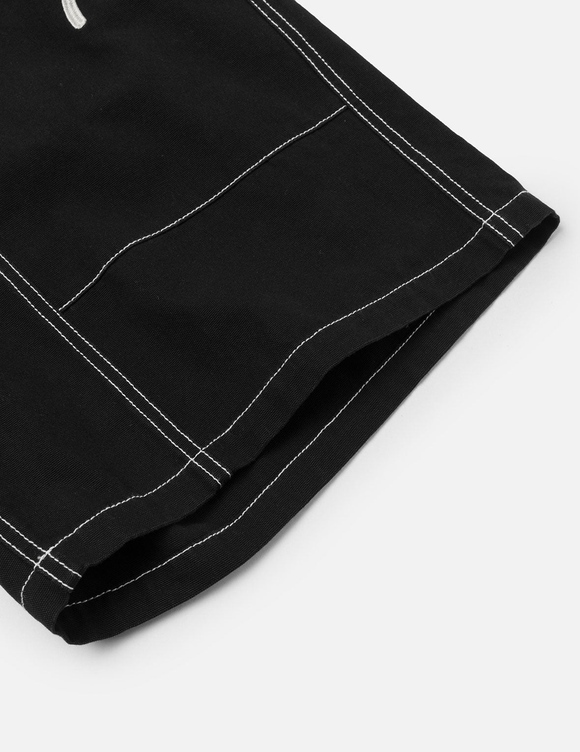 Allover Seagull Print Pocket Oversized Shorts