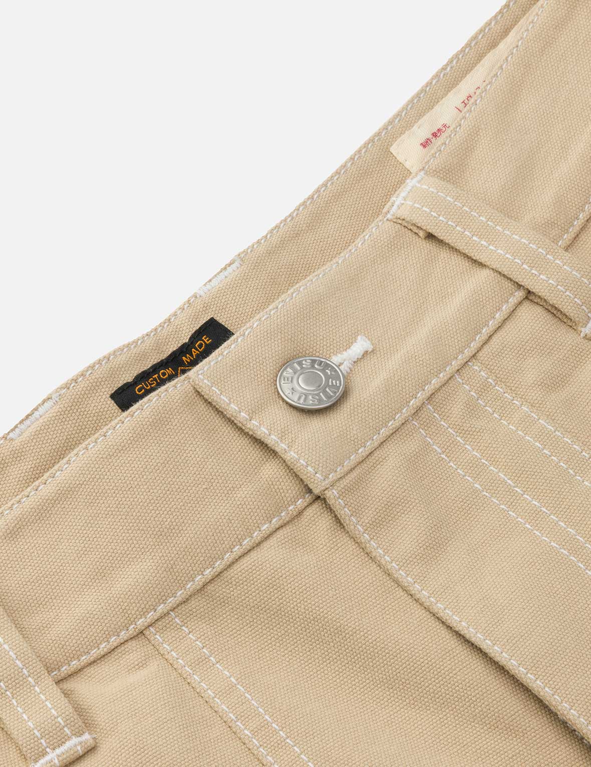 Allover Seagull Print Pocket Oversized Shorts