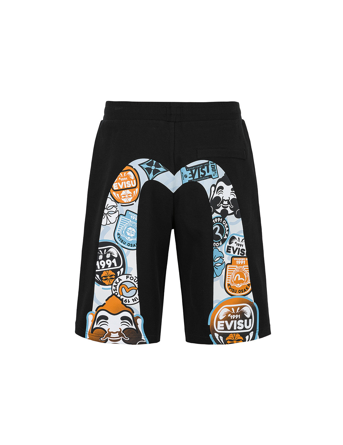 EVISU and Godhead Daicock Print Regular Fit Sweatshorts