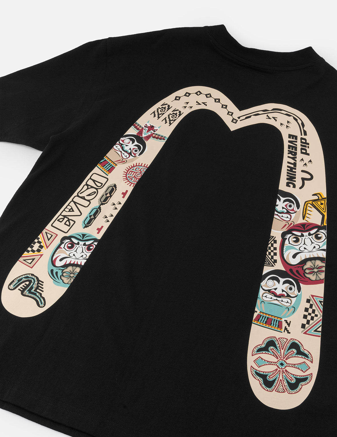 Slogan and Totem Daicock Print Relax Fit T-shirt