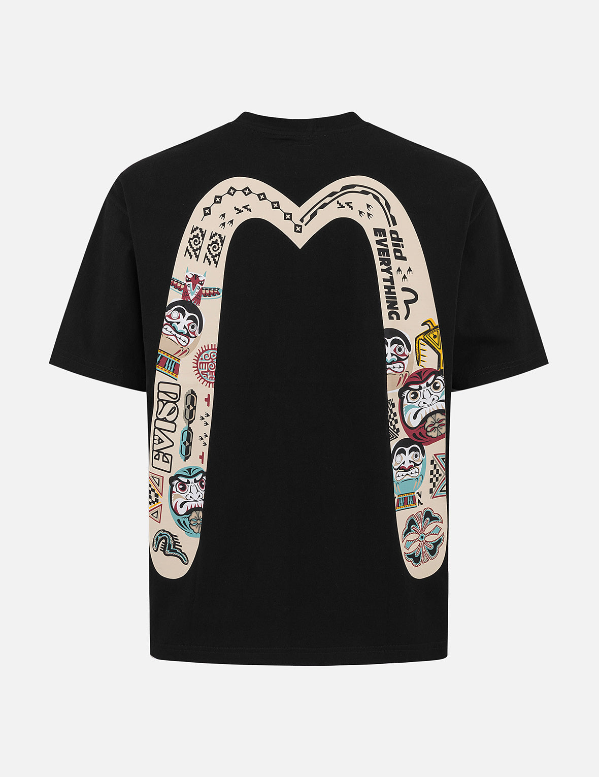 Slogan and Totem Daicock Print Relax Fit T-shirt