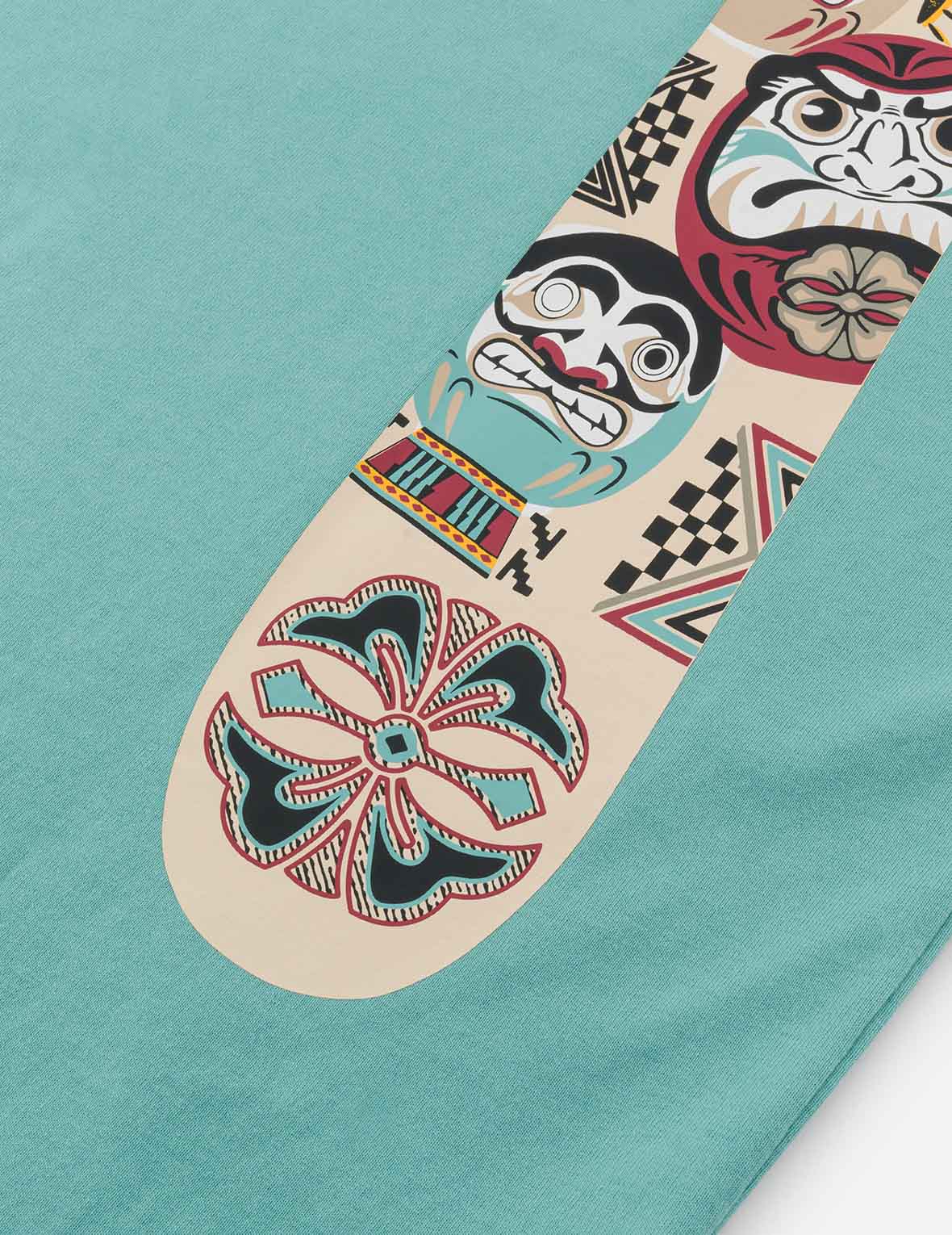 Slogan and Totem Daicock Print Relax Fit T-shirt