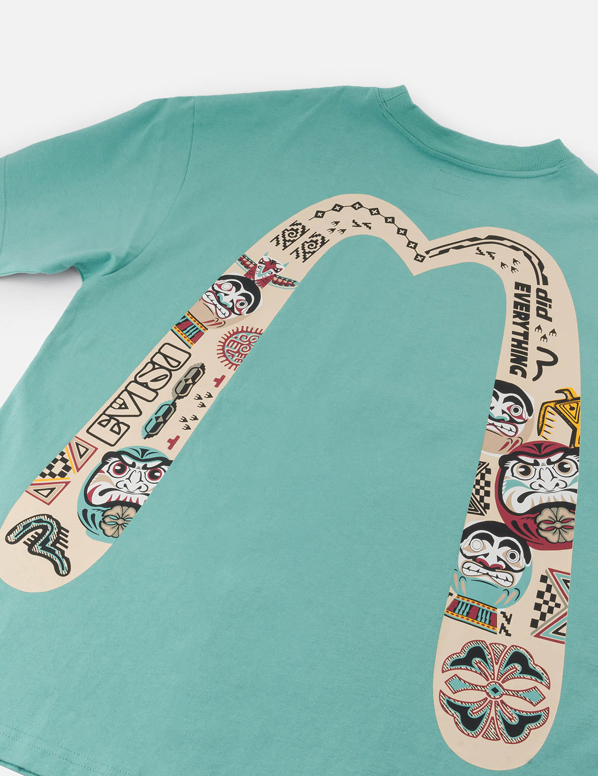 Slogan and Totem Daicock Print Relax Fit T-shirt