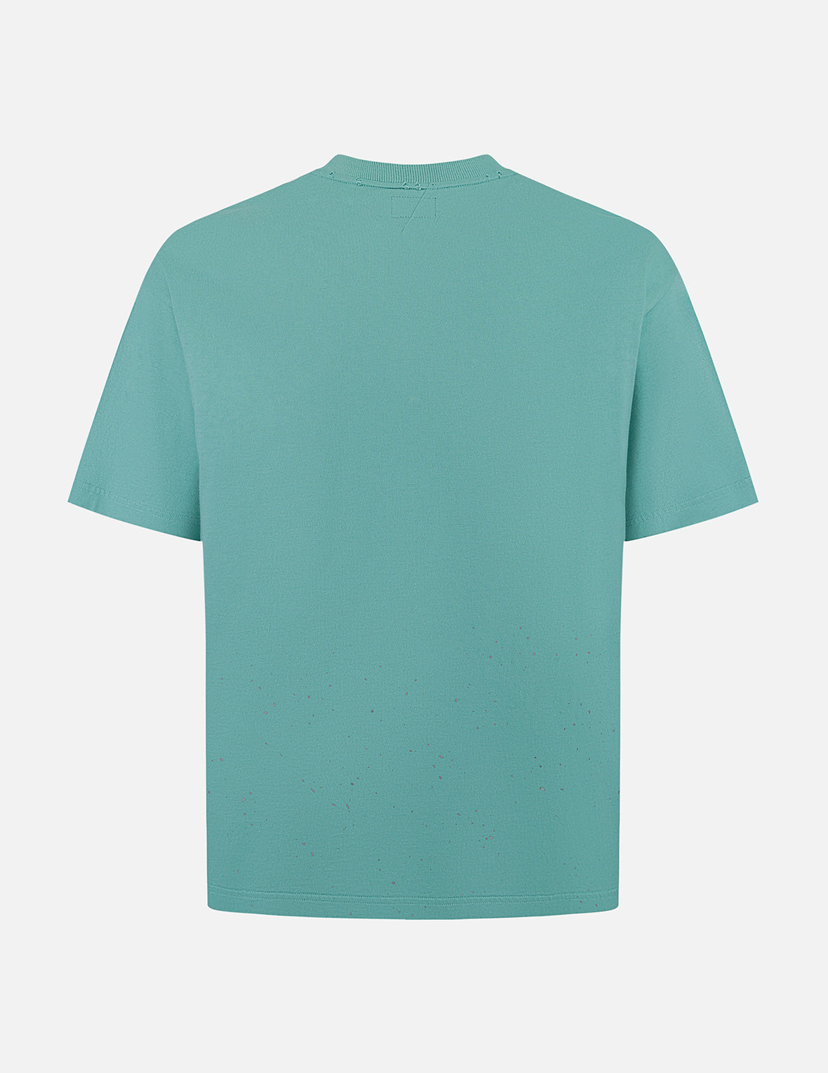 Logo and Seagull Print Relax Fit T-shirt