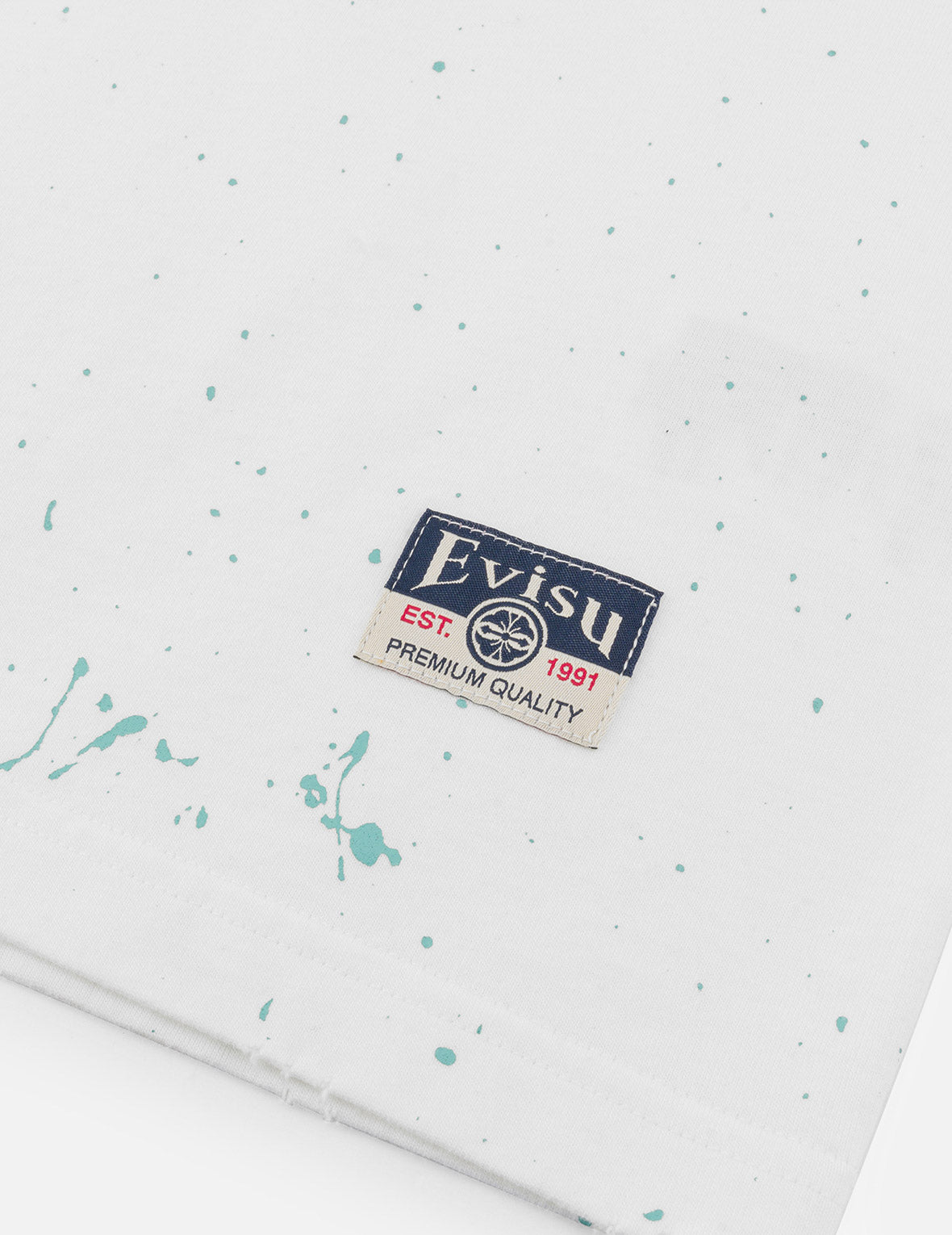 Logo and Seagull Print Relax Fit T-shirt