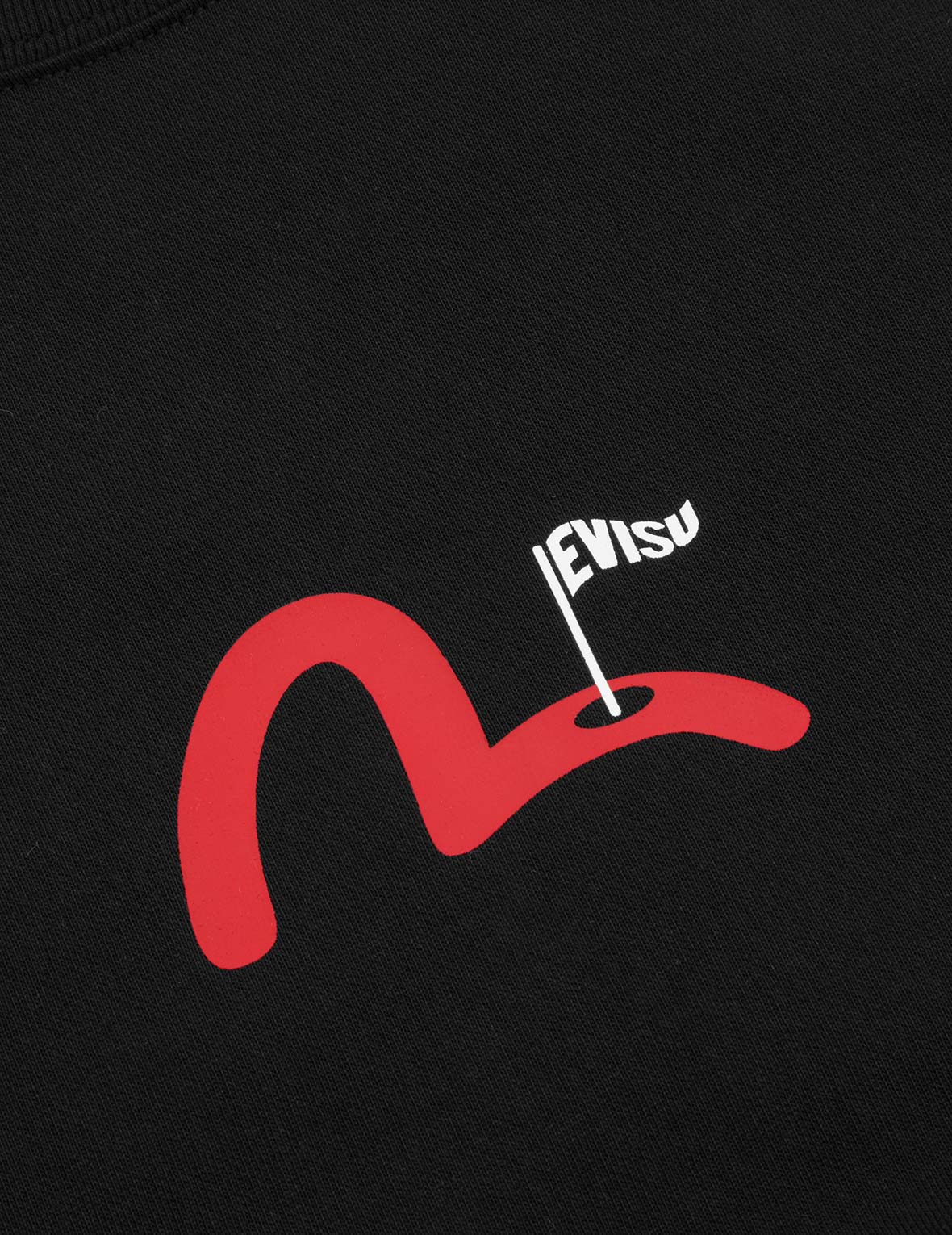 高爾夫球佛頭印花常規版型T恤