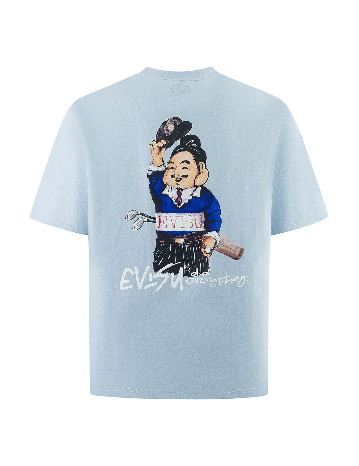 高爾夫球佛頭印花常規版型T恤