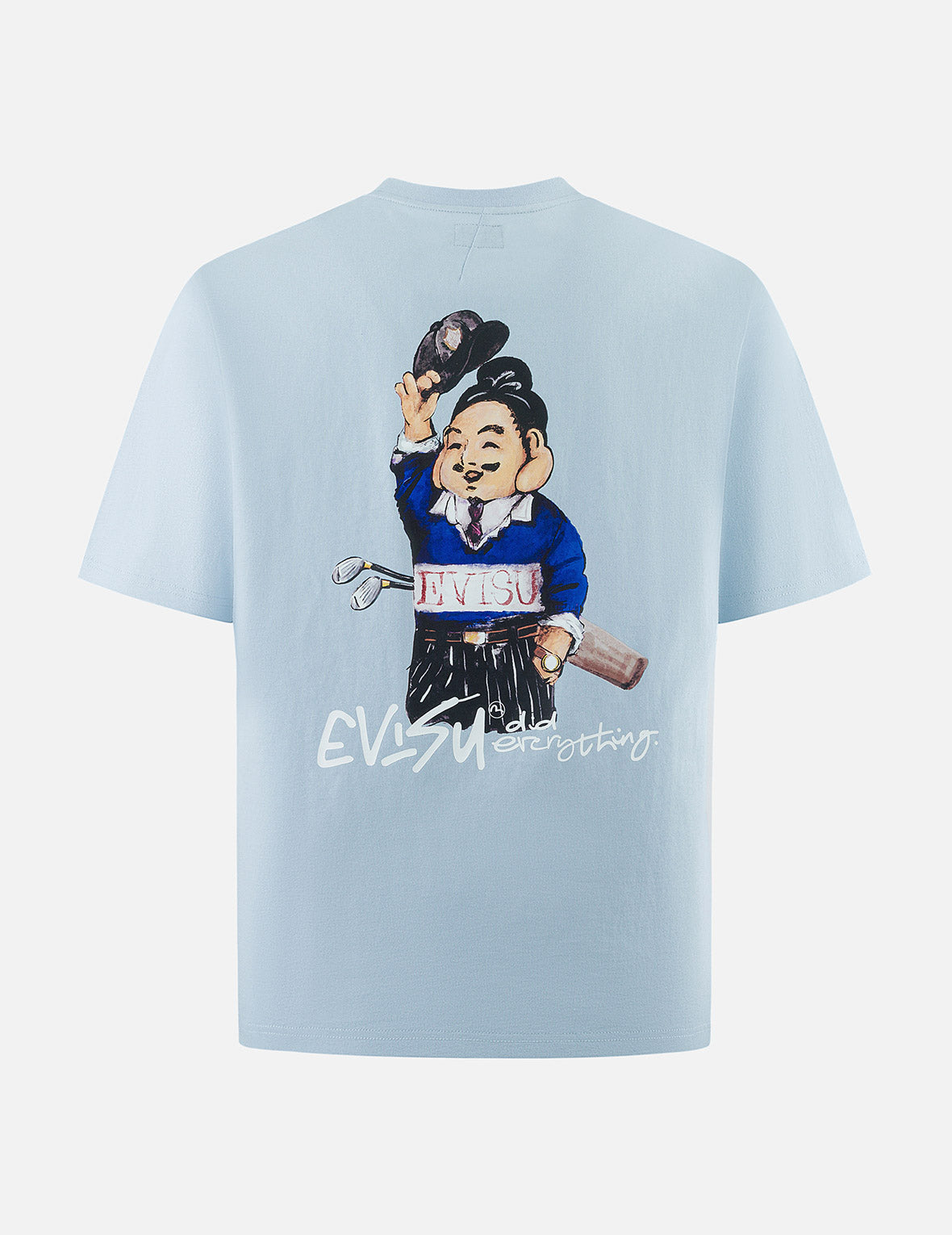 高爾夫球佛頭印花常規版型T恤