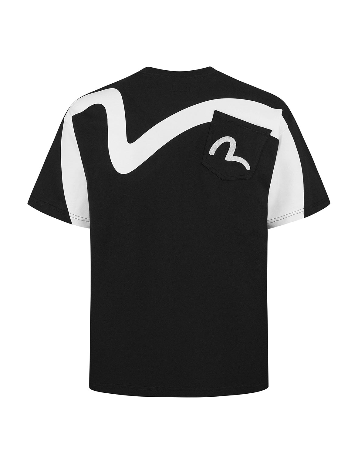 Seagull and Slogan Print Relax Fit T-shirt