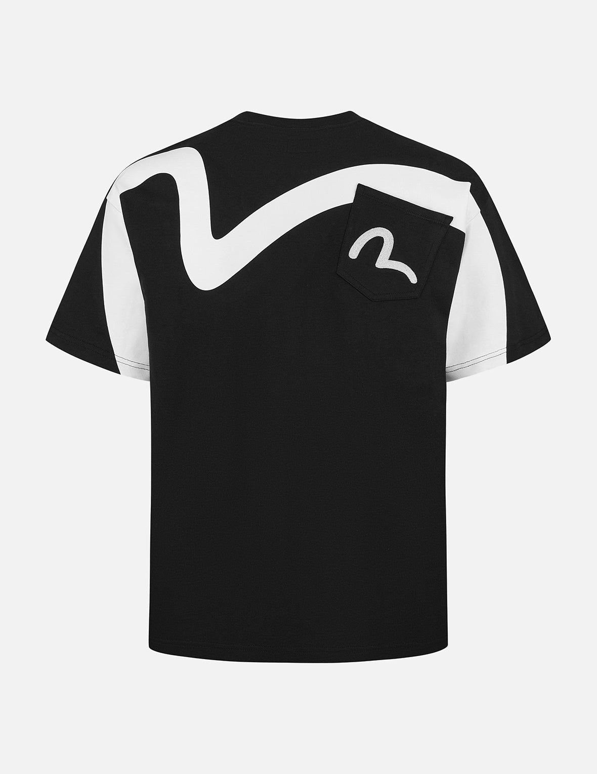 Seagull and Slogan Print Relax Fit T-shirt