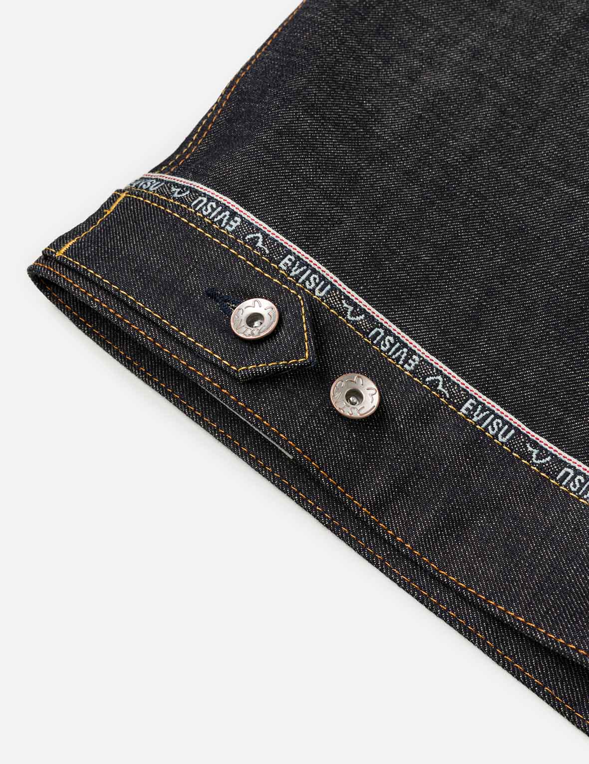 Logo Seagull Embroidery Denim Jacket
