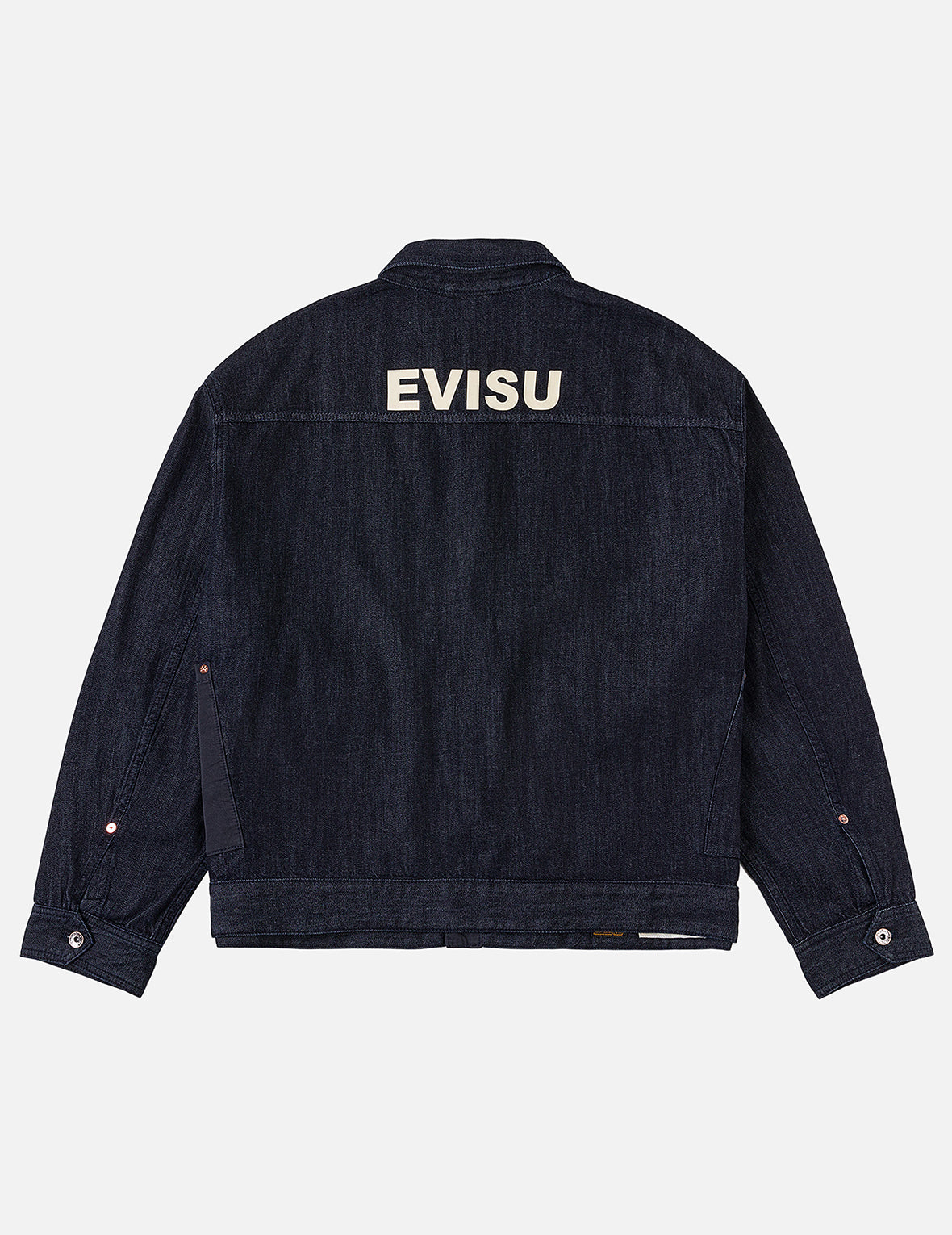 拼接撞色牛仔外套