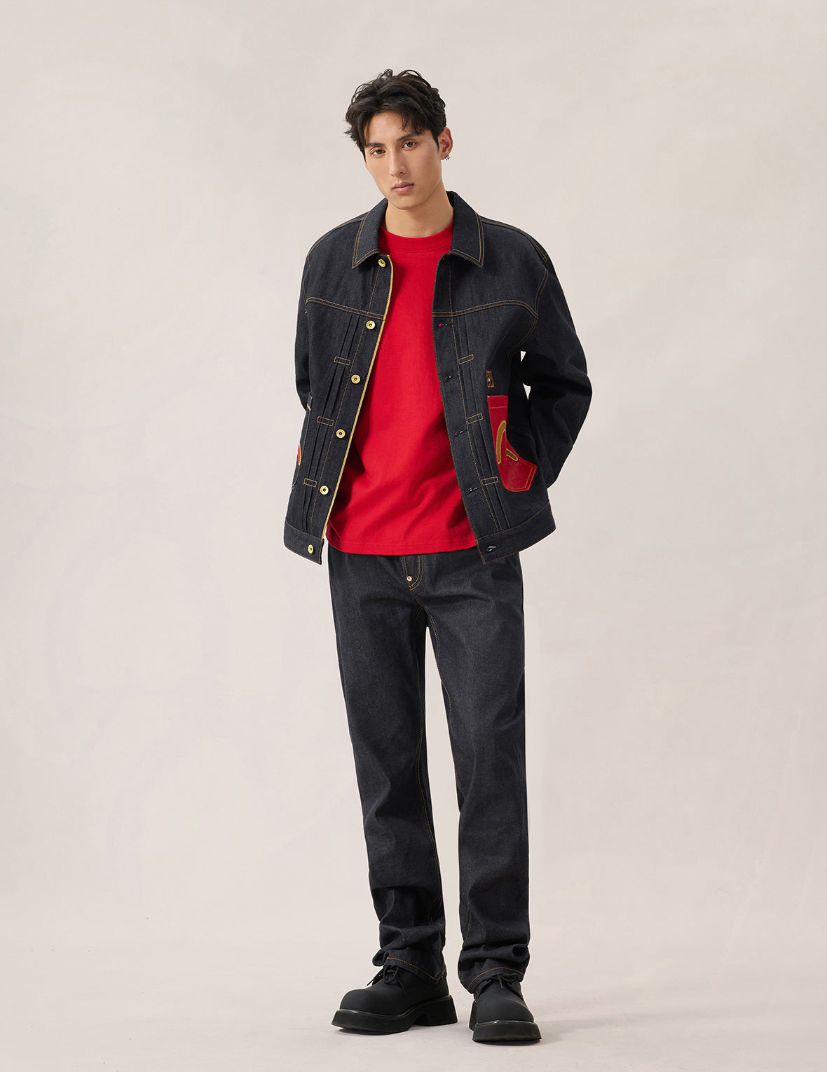 Year Of Horse Embroidery Denim Jacket – EVISU