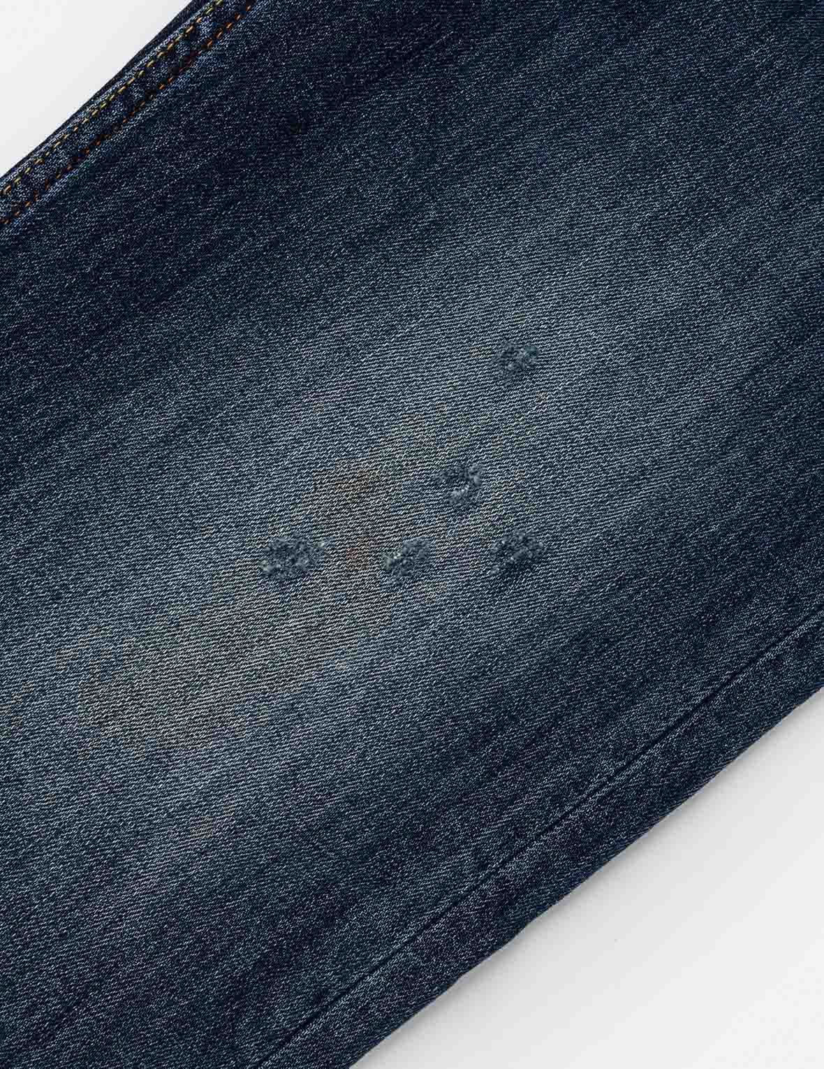 海鷗刺繡多口袋牛仔褲 #2020