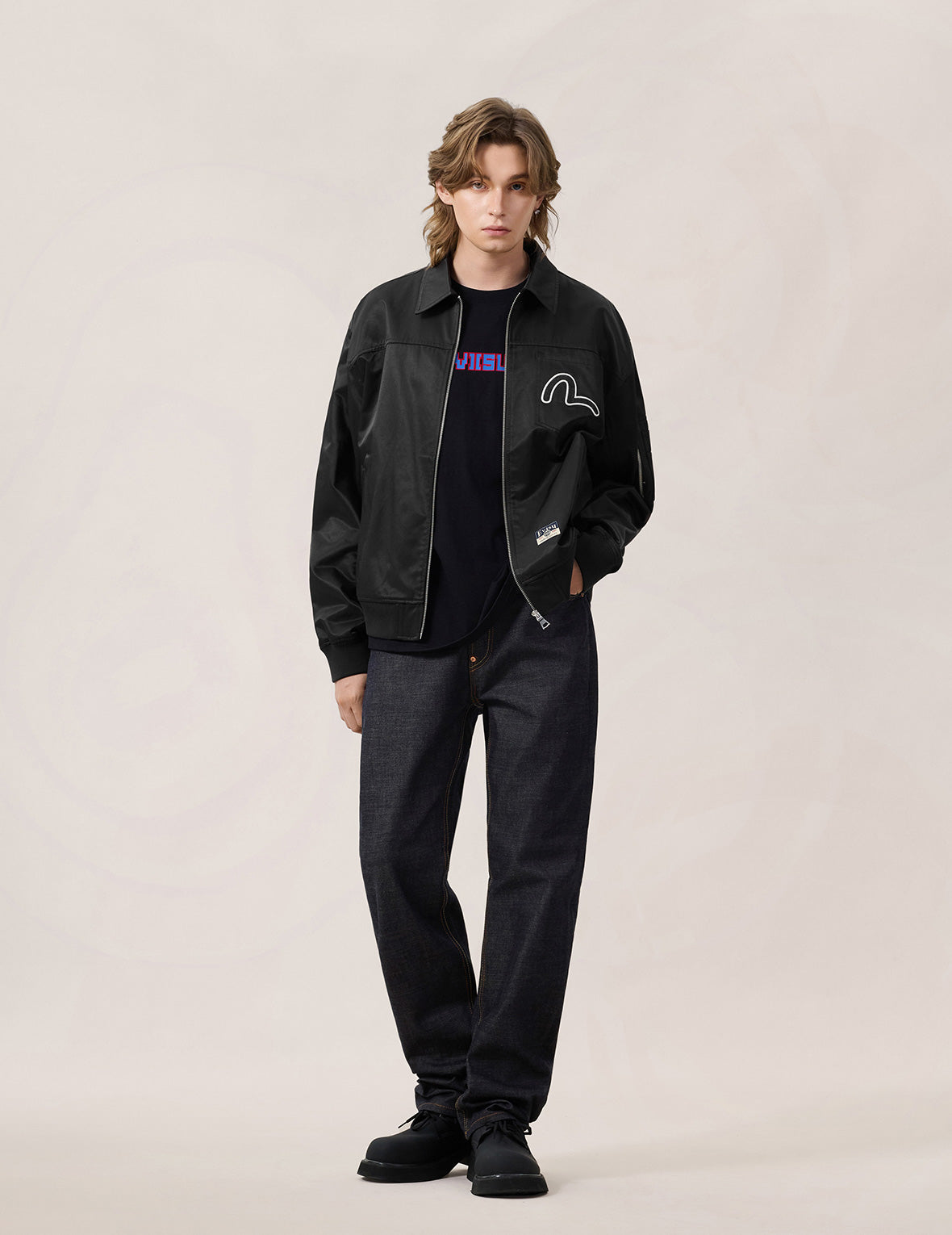 Duo Leopard Daicock Embroidery Jeans #2020